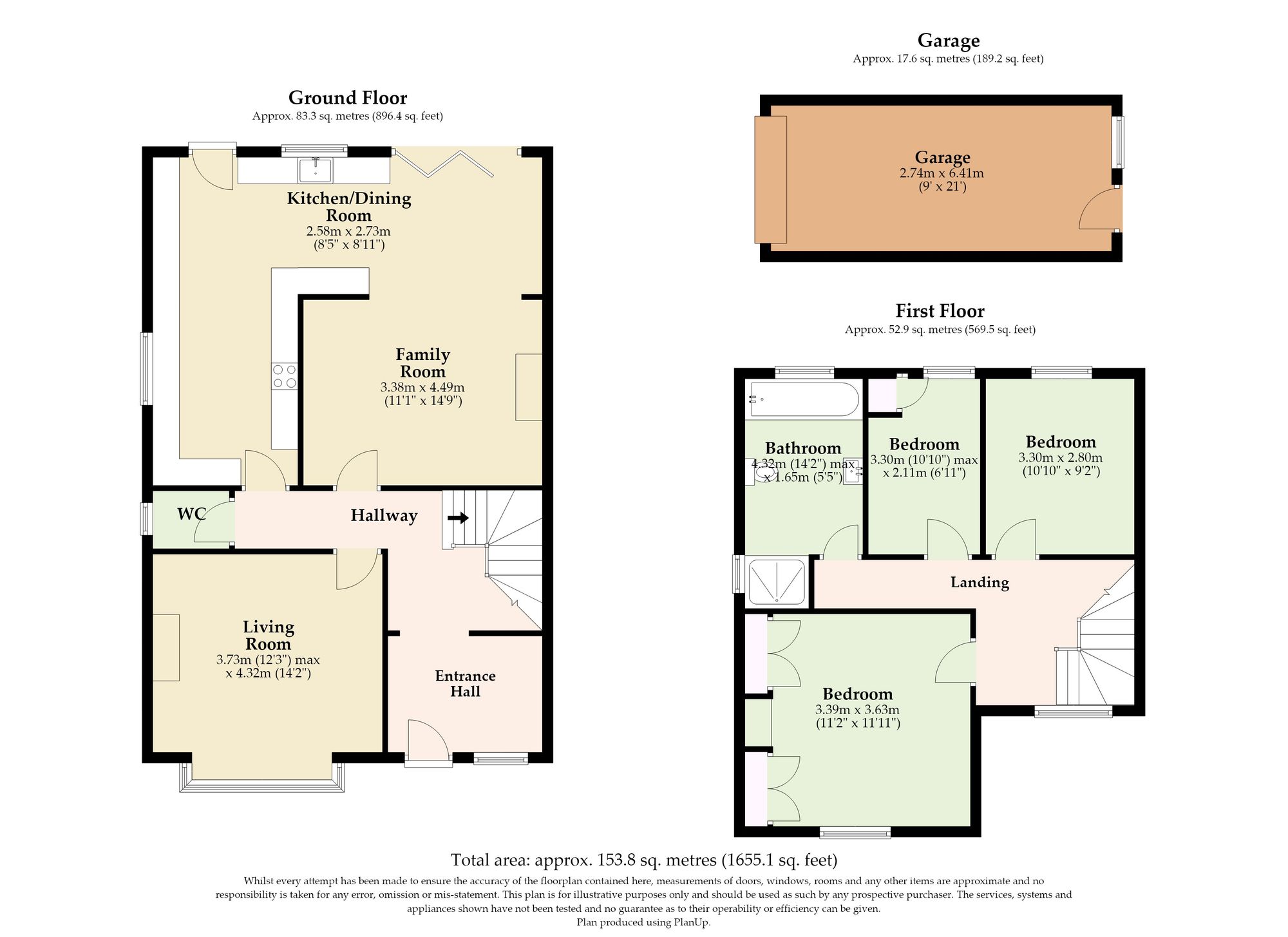 110 The Avenue, Lowestoft floorplan