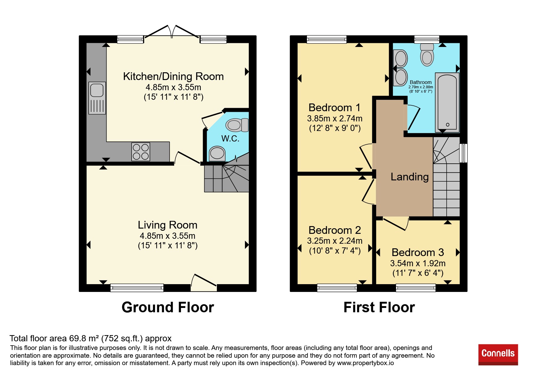 27a, Nevill Close, Milton Keynes floorplan