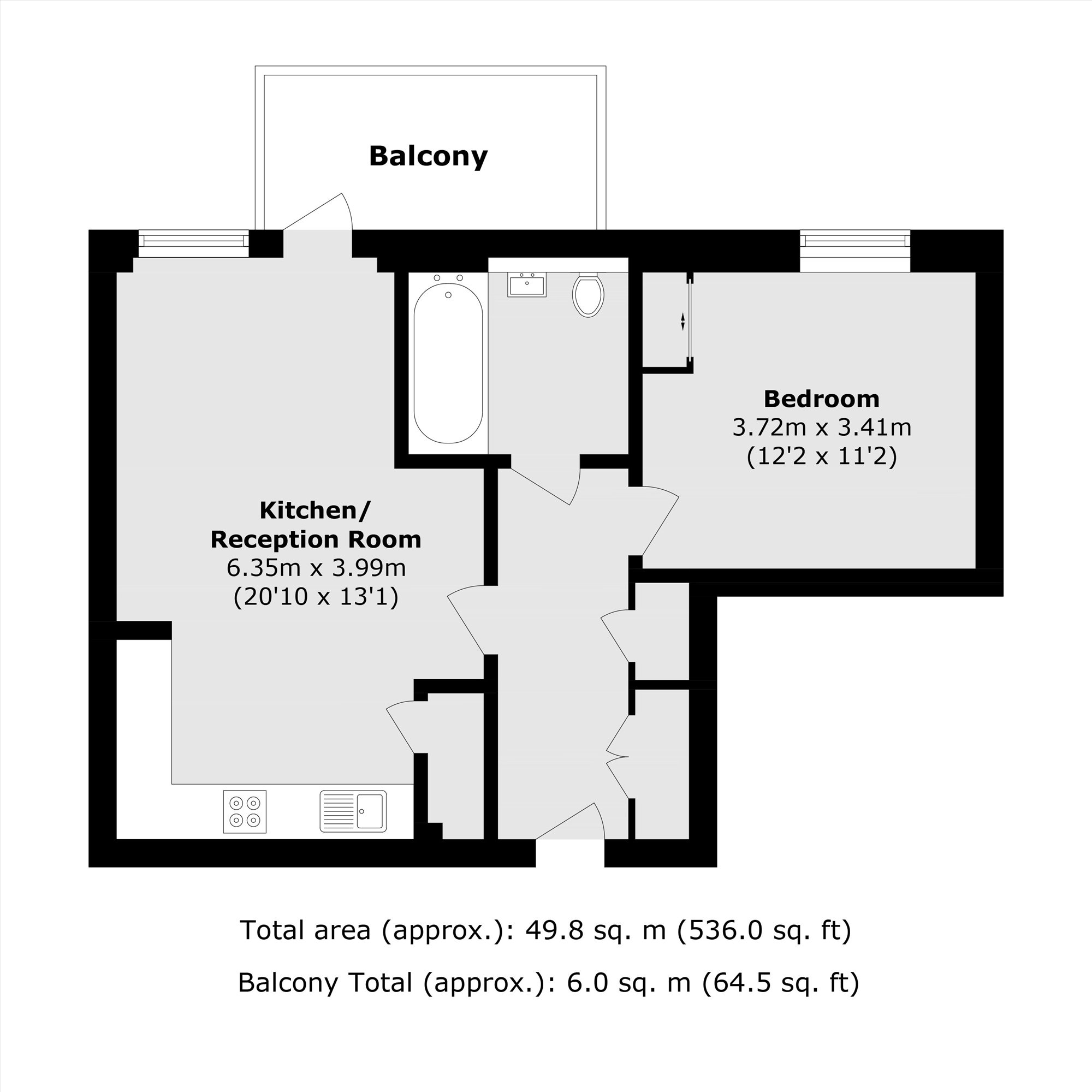 Flat 30 Trebles House, 9A, Smithy Lane, Hounslow floorplan