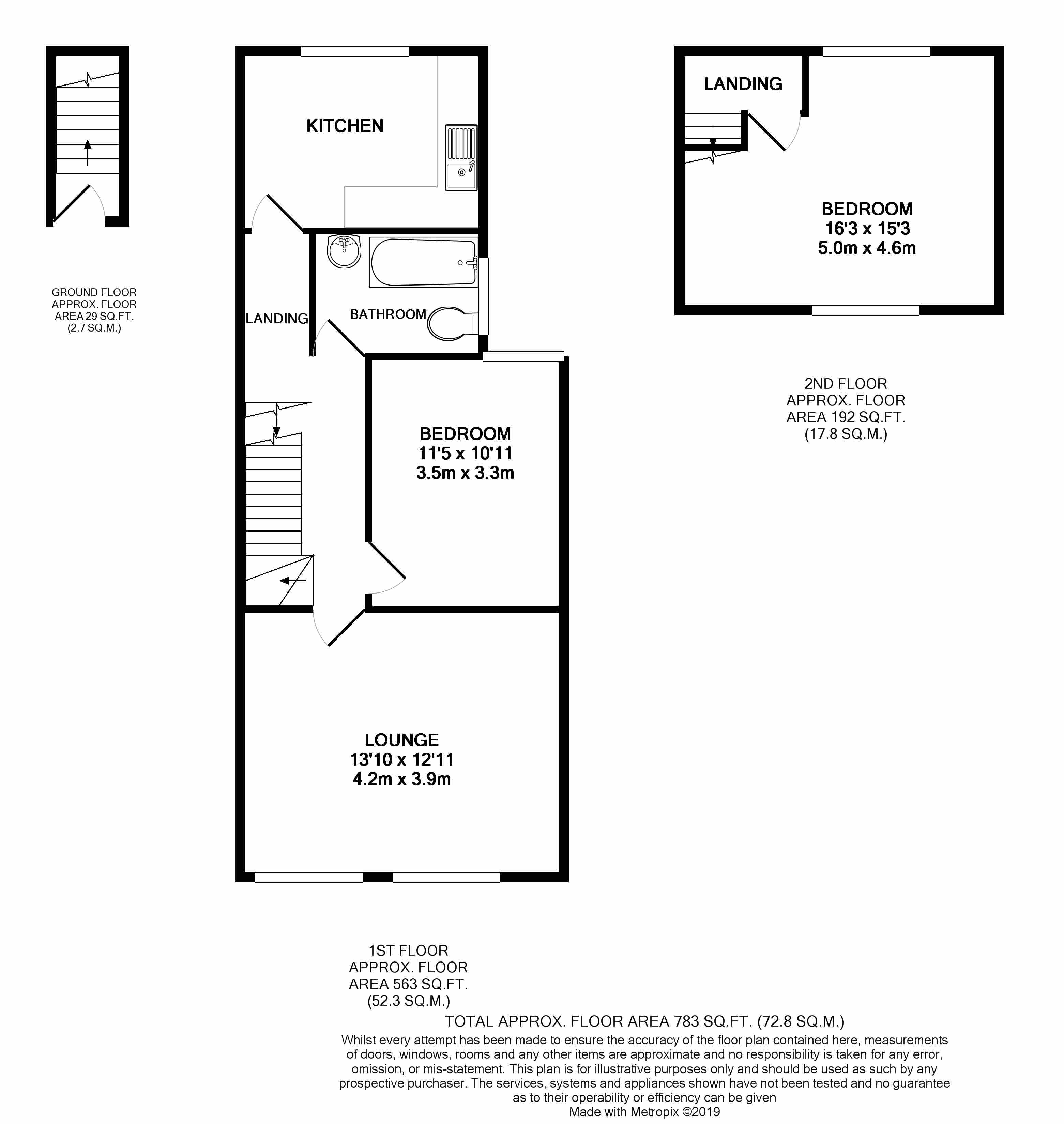 2 Bedrooms Flat to rent in Canterbury Road, Croydon CR0