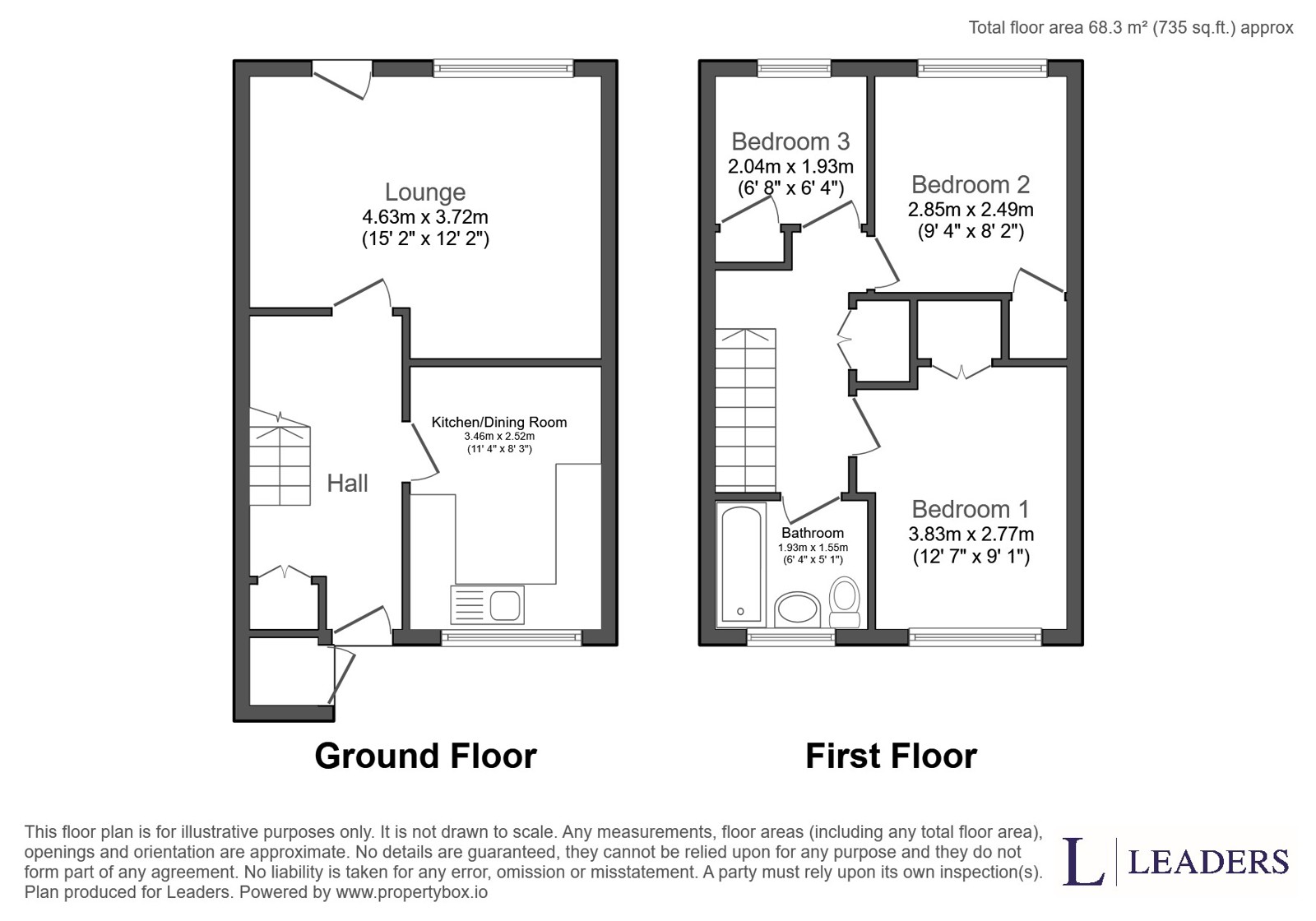 15, Patricia Close, Suffolk floorplan