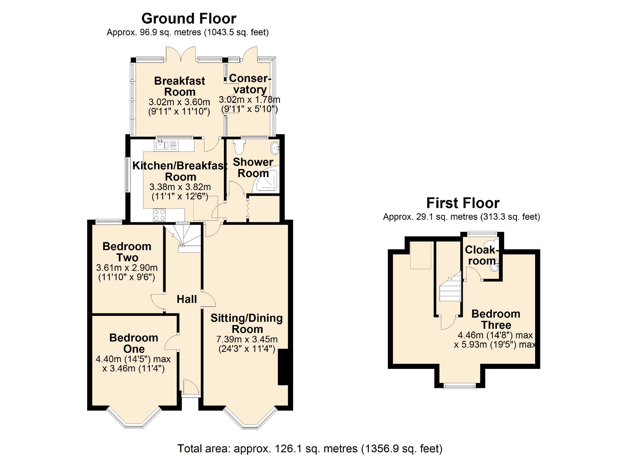 3 Bedrooms Detached bungalow for sale in Whitworth Road, Swindon, Wiltshire SN25