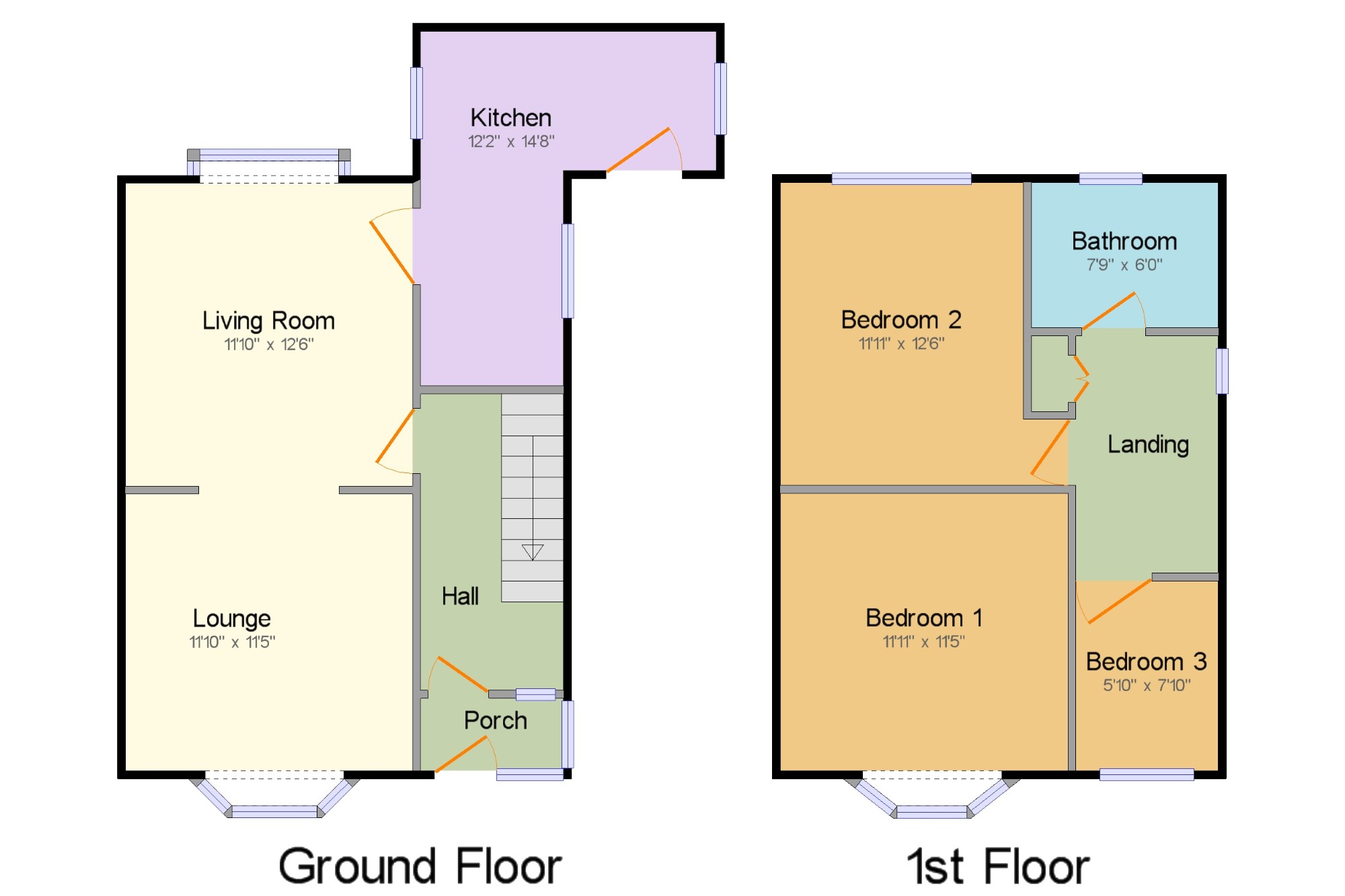 3 Bedrooms Semi-detached house for sale in Wharfedale Avenue, Reedley, Burnley, Lancashire BB10