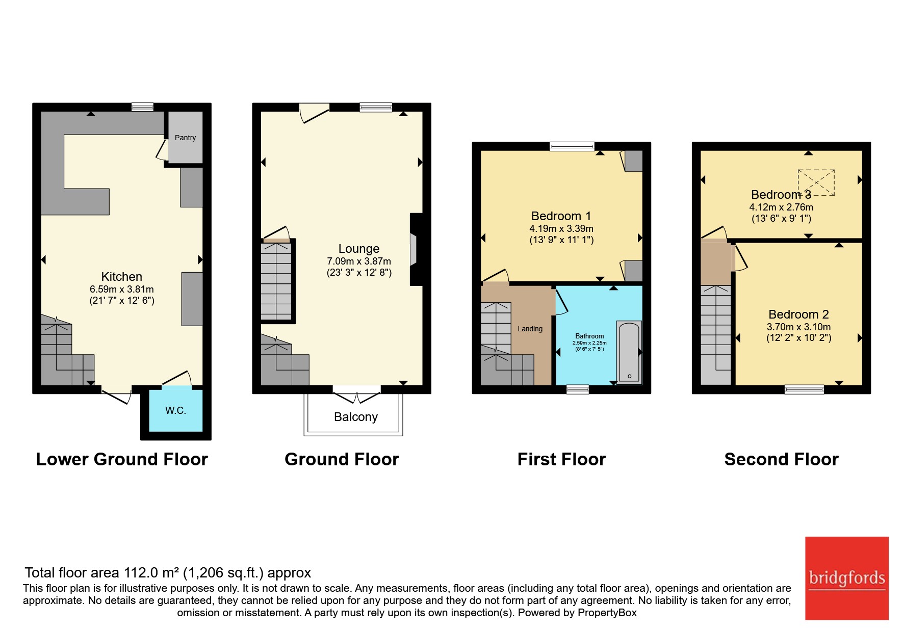 178, Victoria Road, Preston floorplan