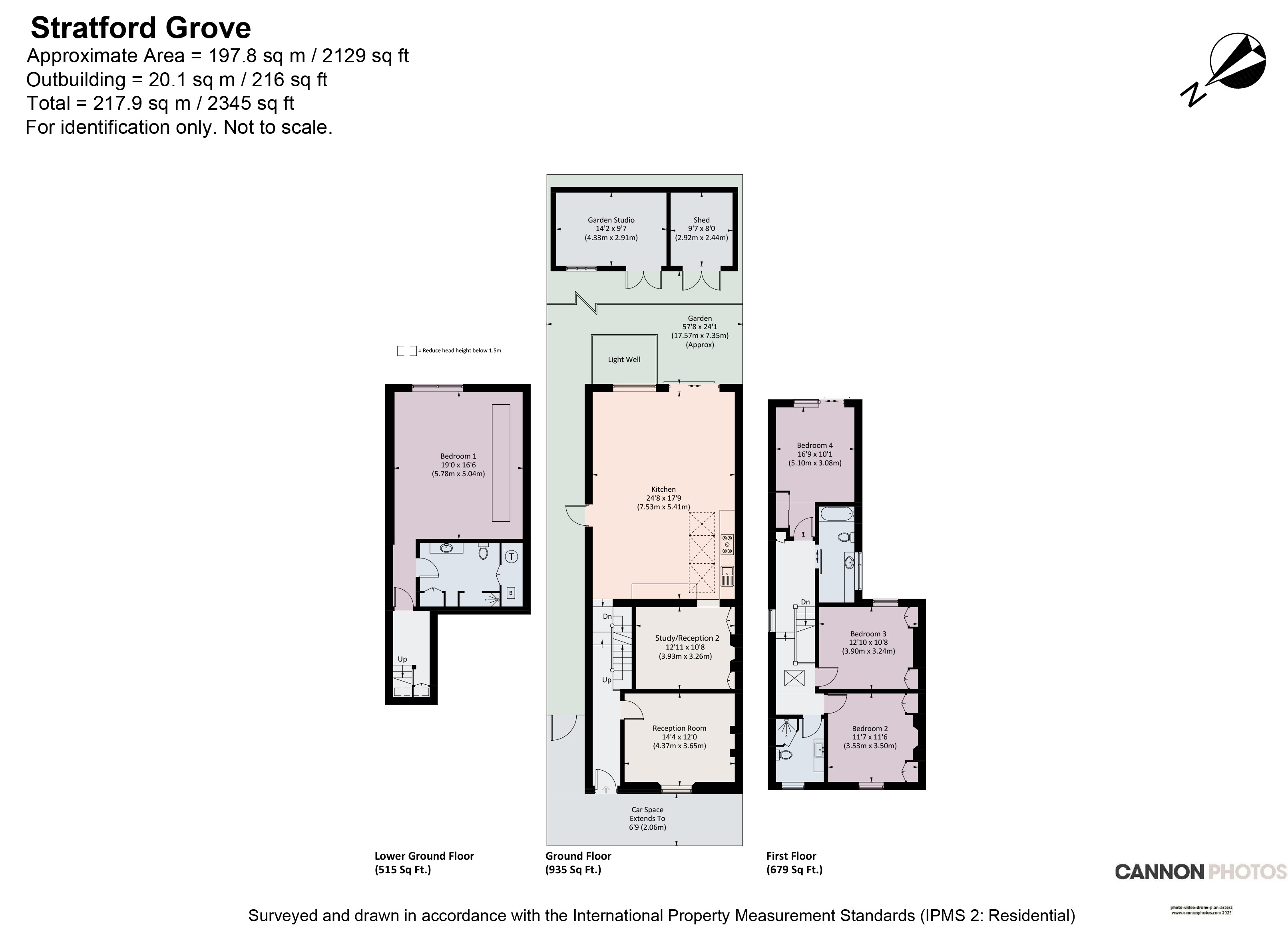 16, Stratford Grove, London floorplan
