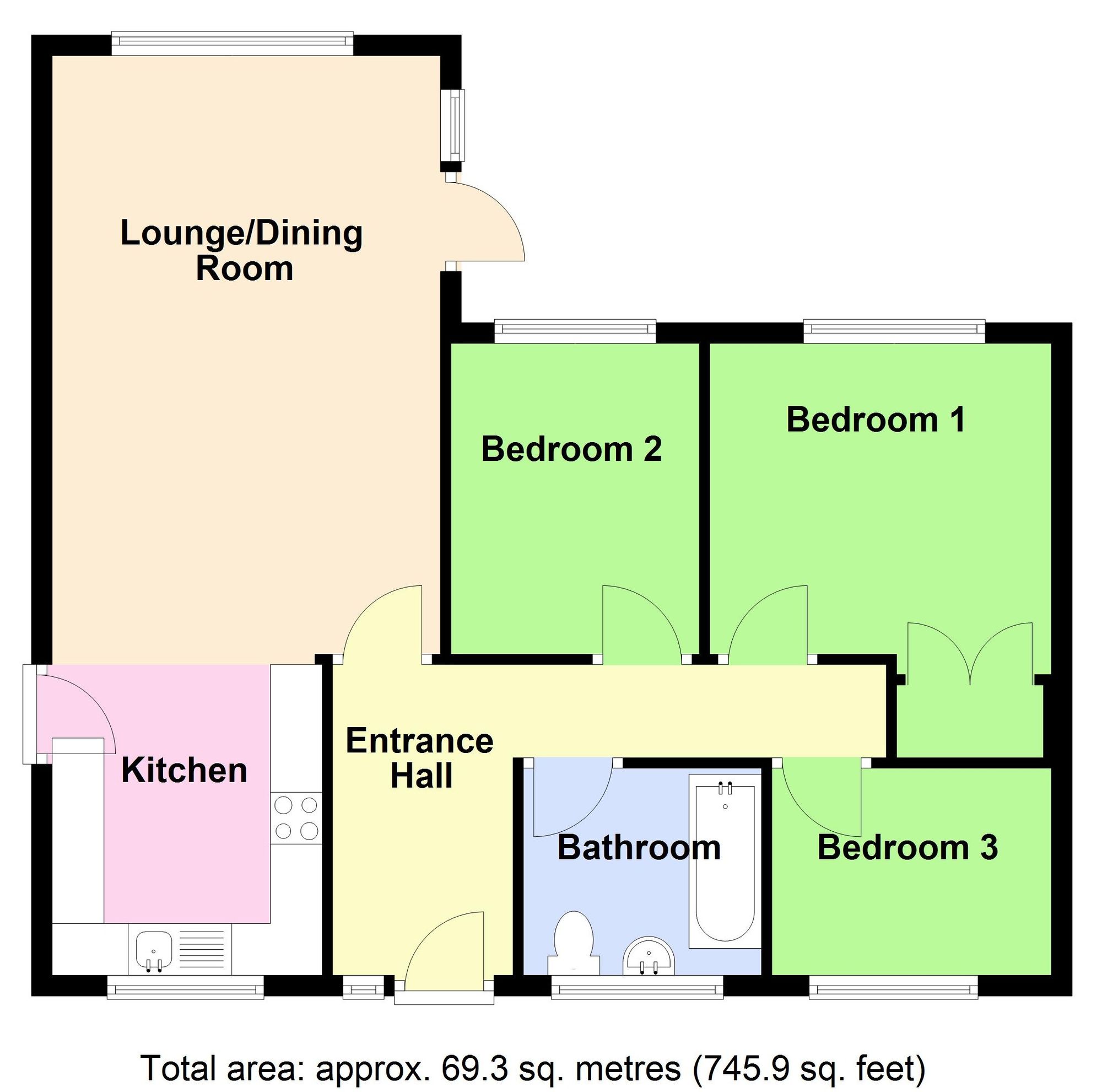 Belon High Street, Spilsby floorplan