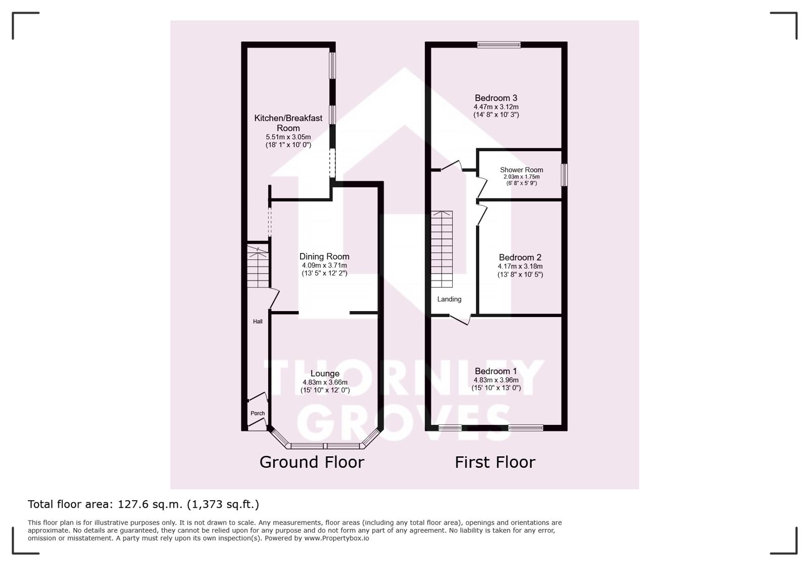 34, Pleasant Road, Eccles floorplan