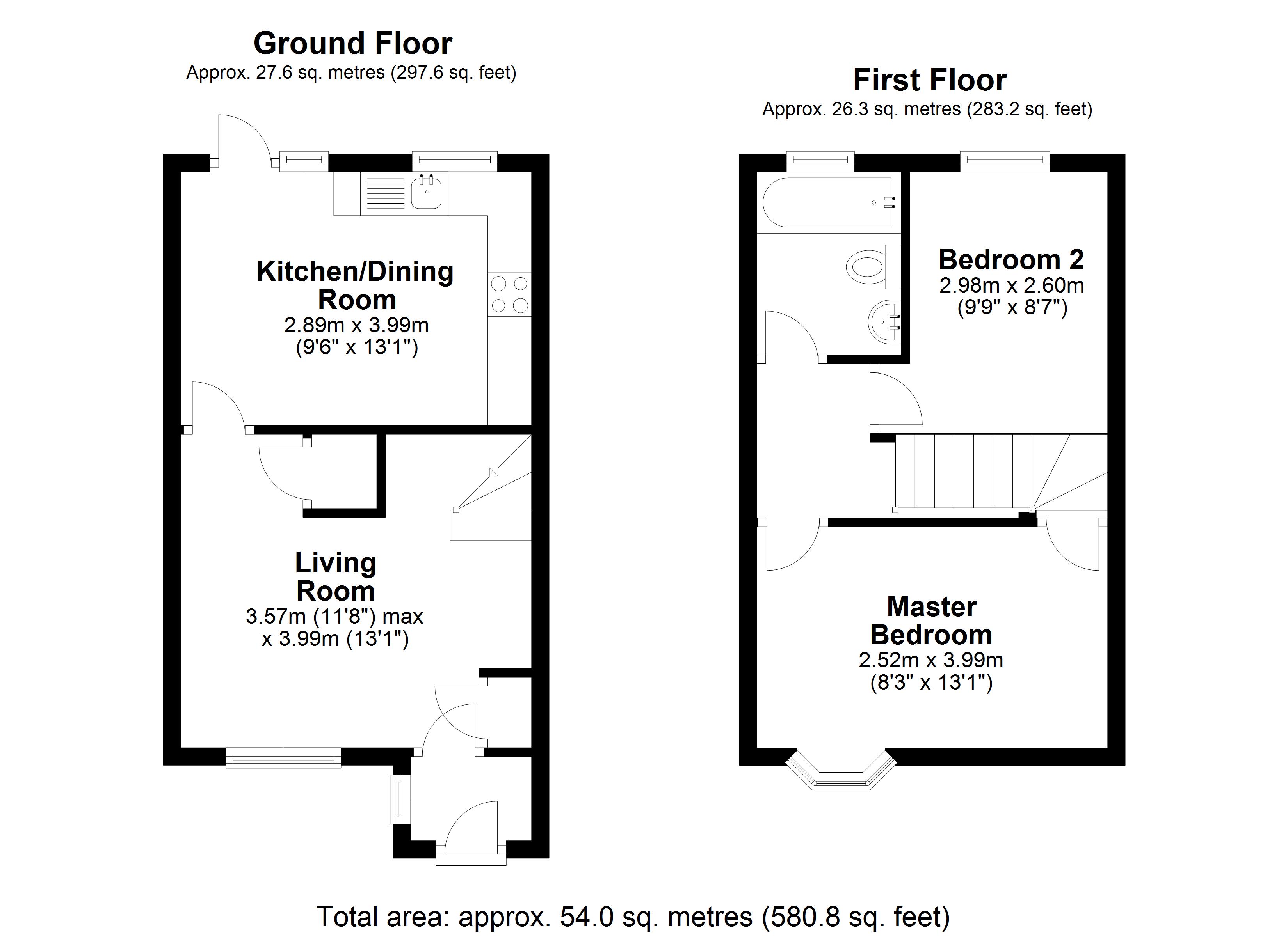 2 Bedrooms Terraced house for sale in Watercrook Mews, Westlea, Swindon, Wilts SN5