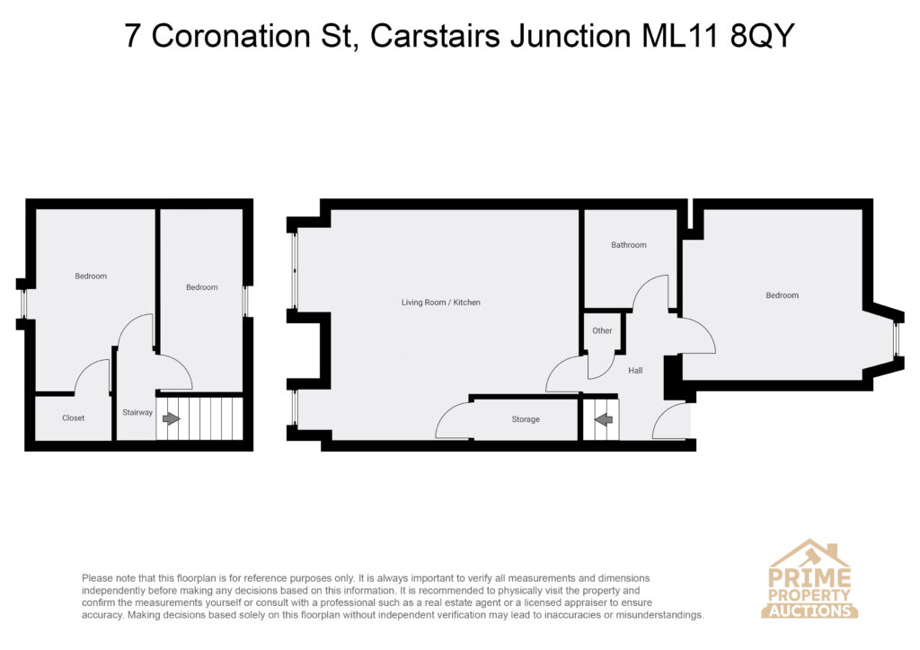7, Coronation Street, Carstairs floorplan