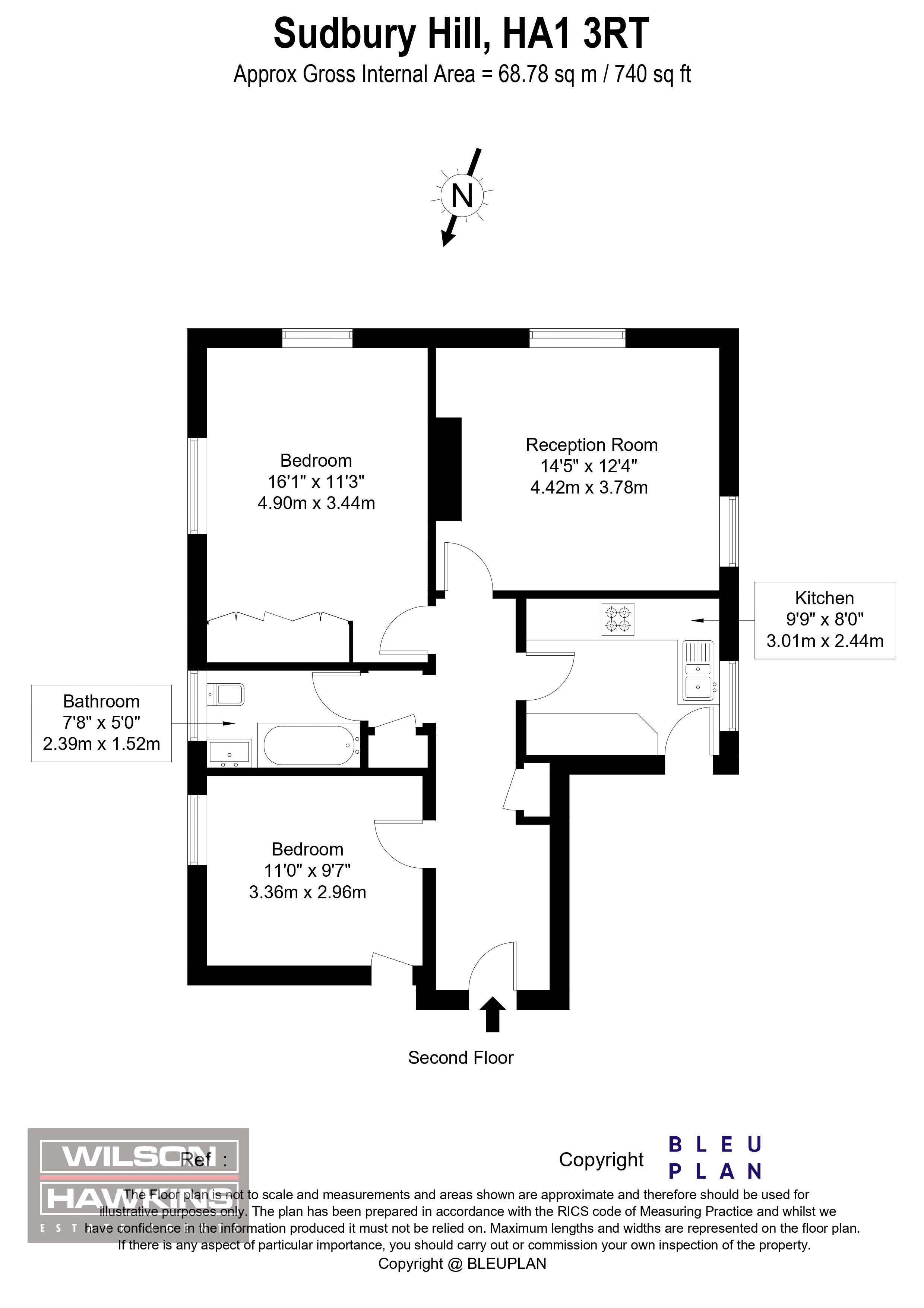 Herga Court, Sudbury Hill, Harrow On The Hill floorplan