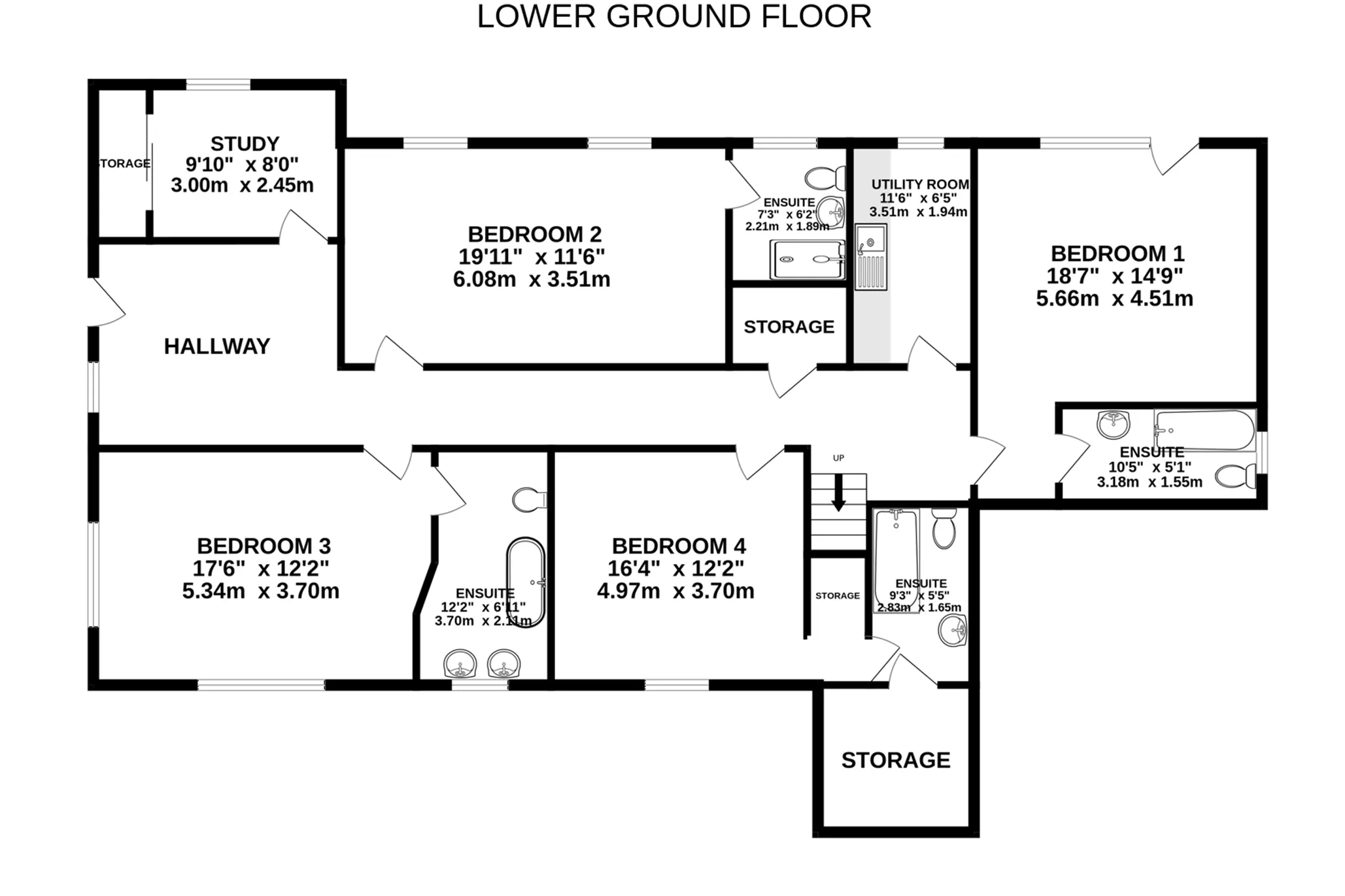 3, Bradda Glen Close, Port Erin floorplan