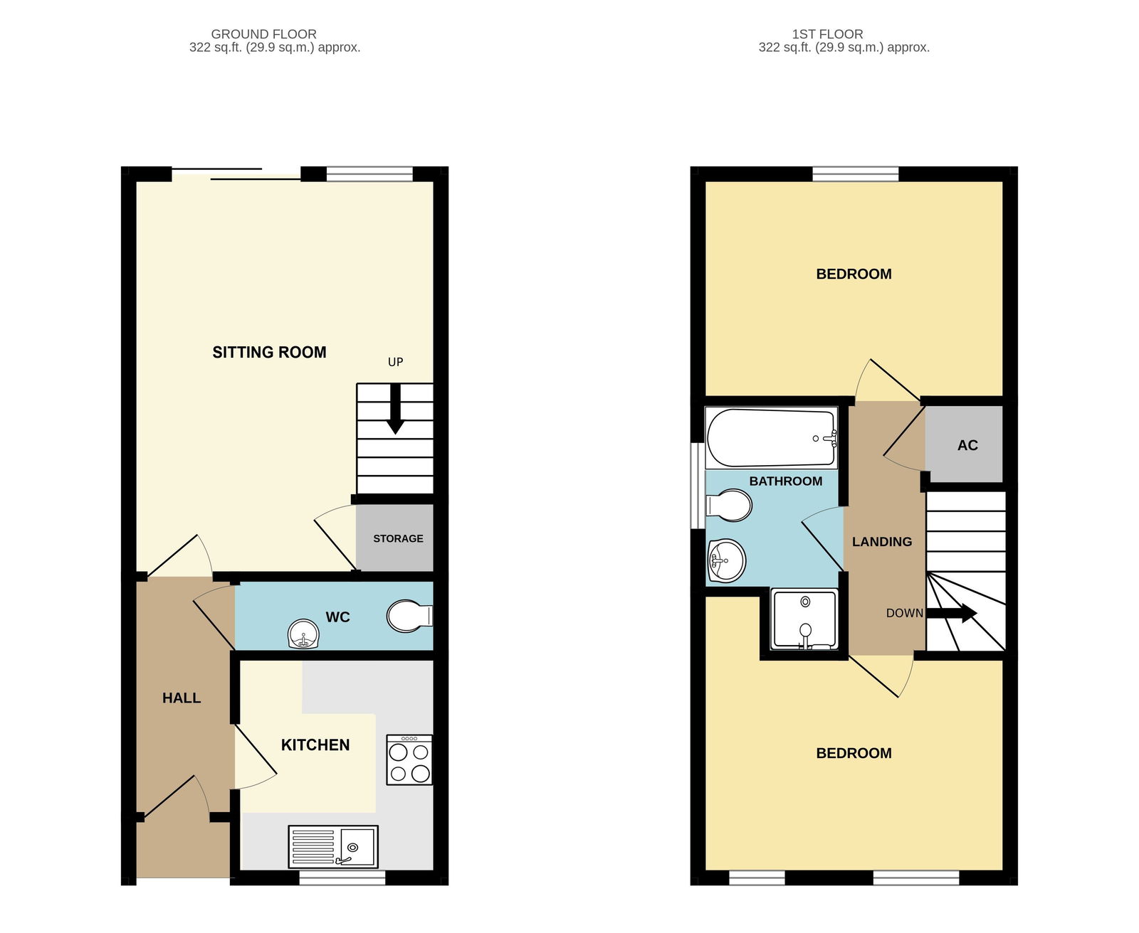 4, Hallwood Drive, Ledbury floorplan