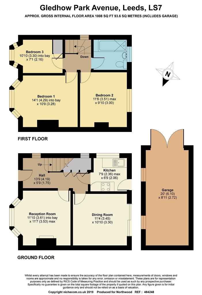 3 Bedrooms Semi-detached house for sale in Gledhow Park Avenue, Chapel Allerton, Leeds LS7