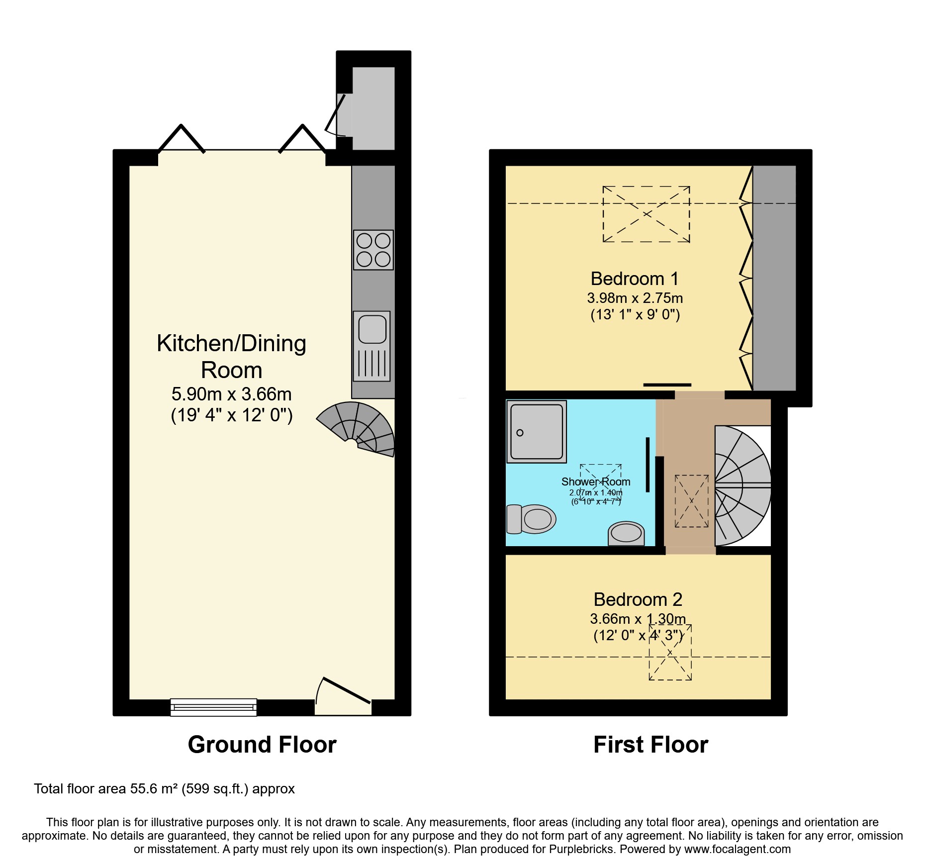 5, Salisbury Mews, London floorplan