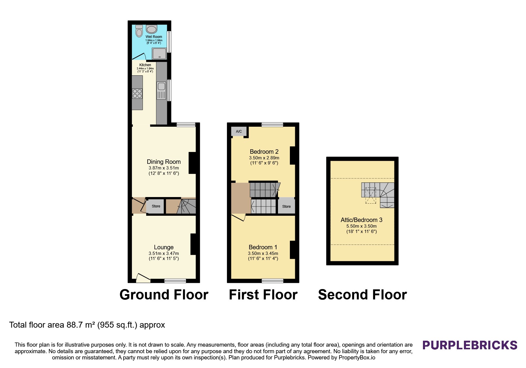 34, Chorlton Road, Stoke-on-Trent floorplan