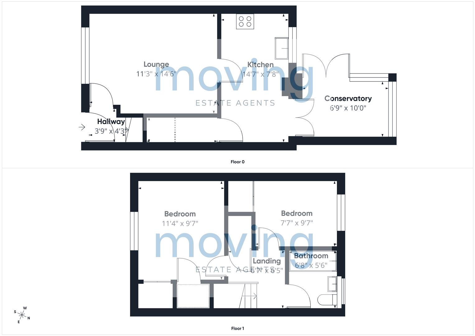 33, Forge Street, Glasgow floorplan
