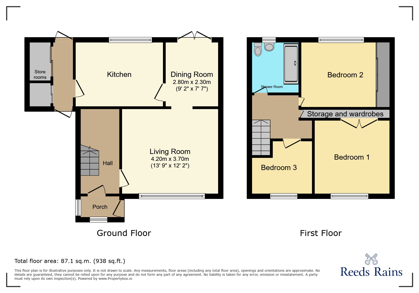 3, Brooke Way, Wilmslow floorplan