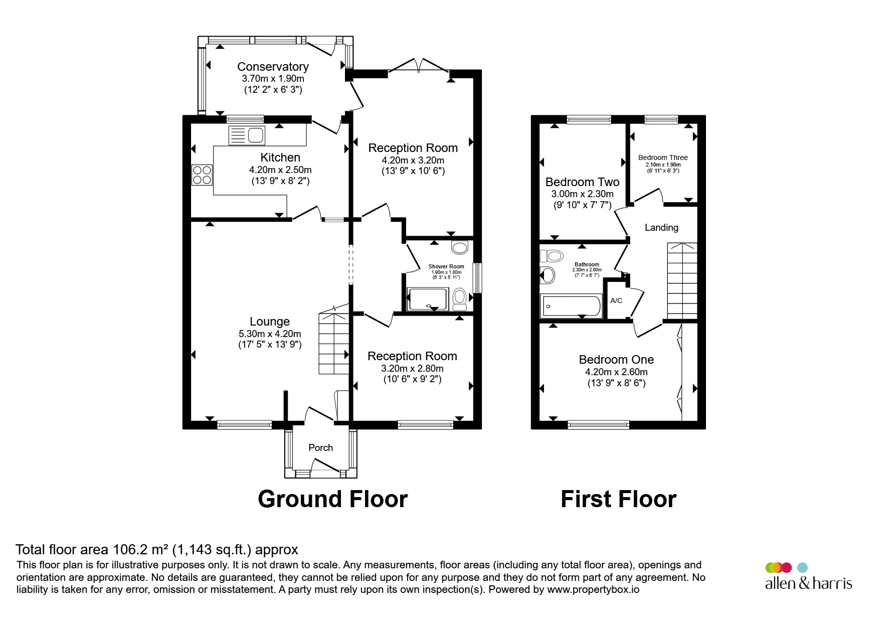 38, Laburnum Close, Frome floorplan