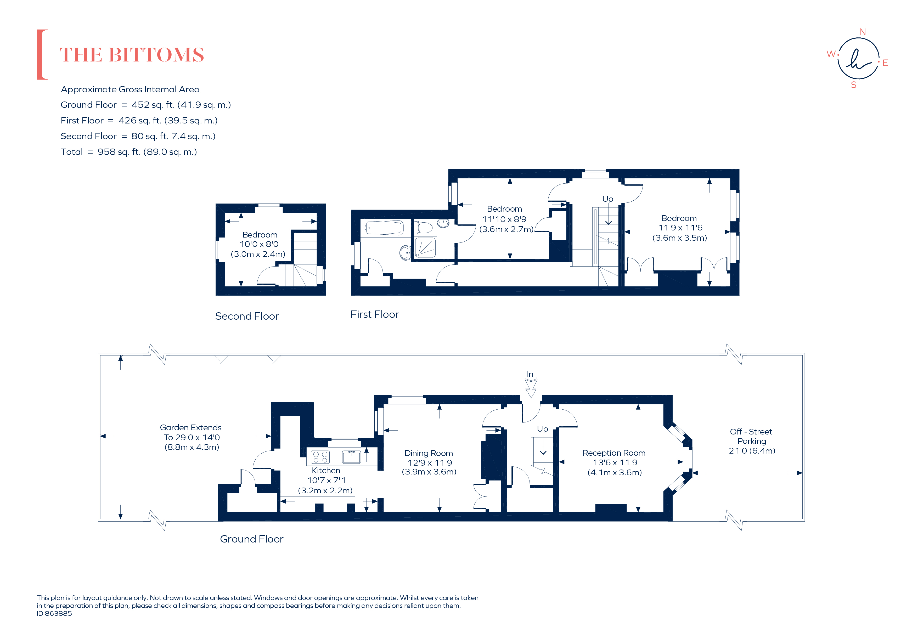 40, The Bittoms, Kingston upon Thames floorplan