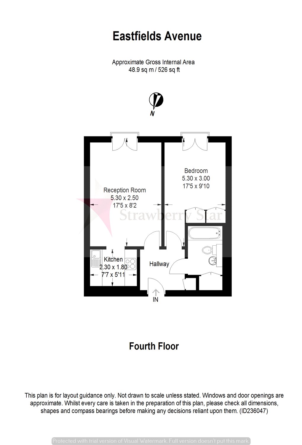 1 Bedrooms Flat to rent in 5 Eastfields Avenue, London SW18