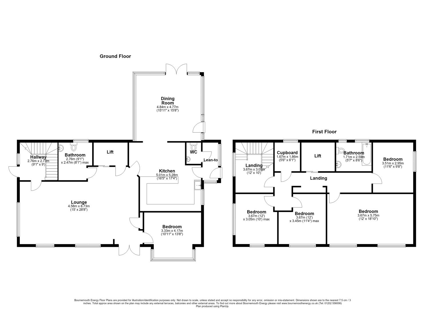 Manor Avenue, Poole floorplan