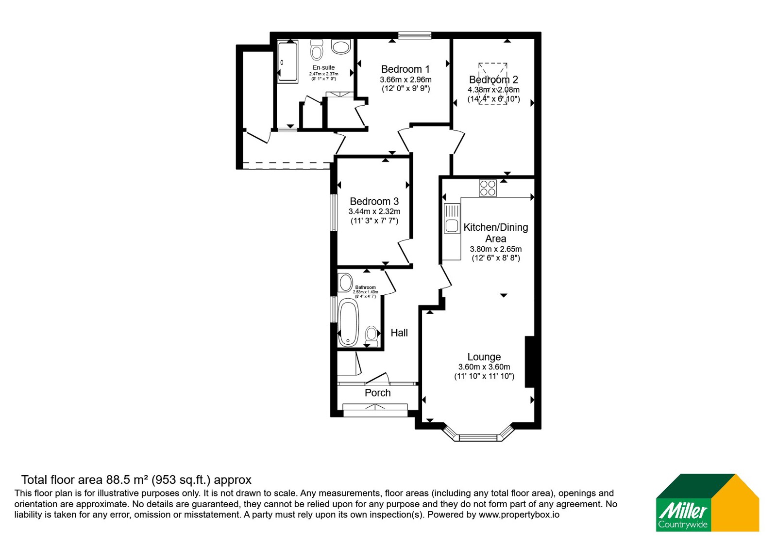 Lower Deck, 1, Beach Road, Cornwall floorplan