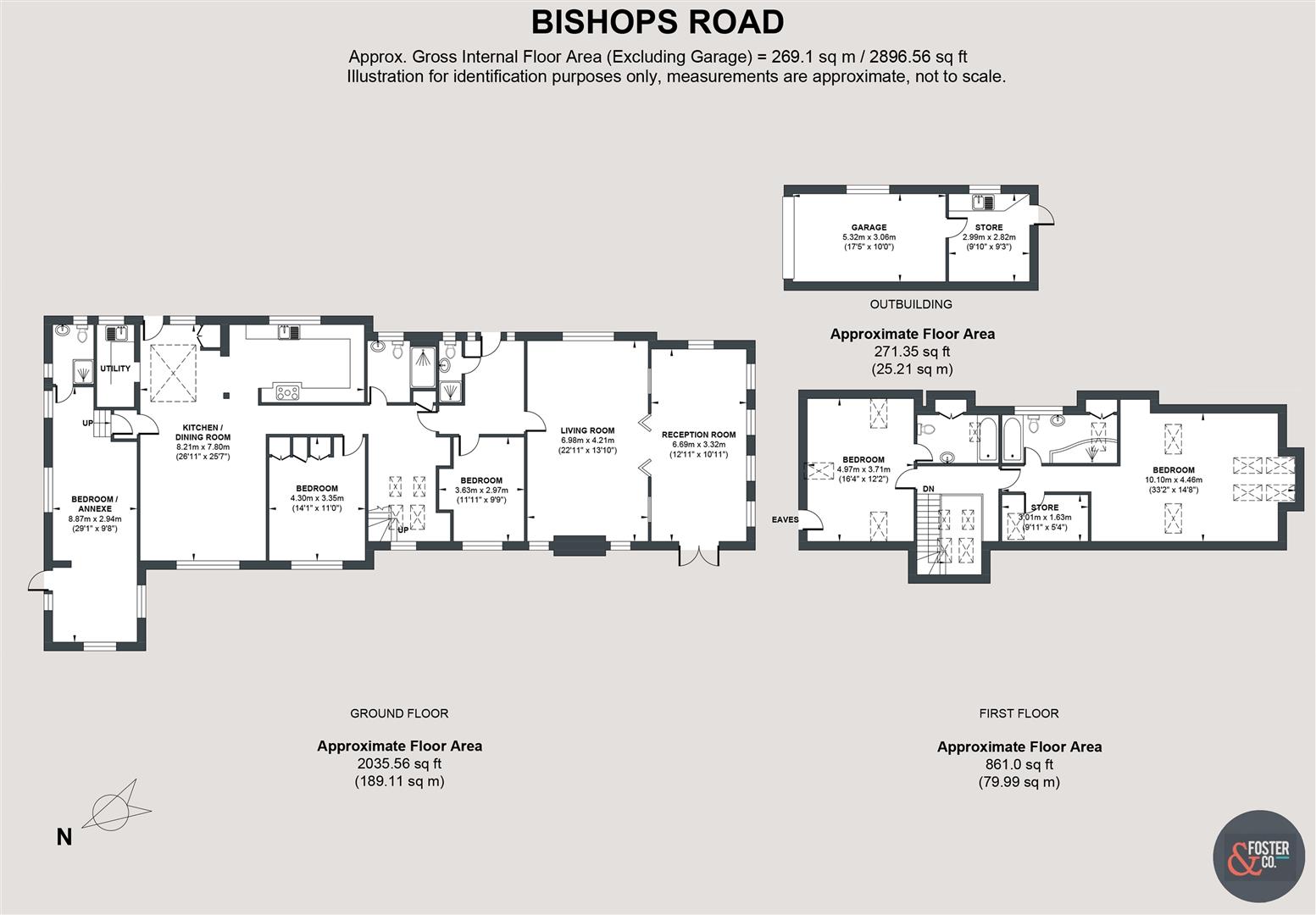 34, Bishops Road, Hove floorplan