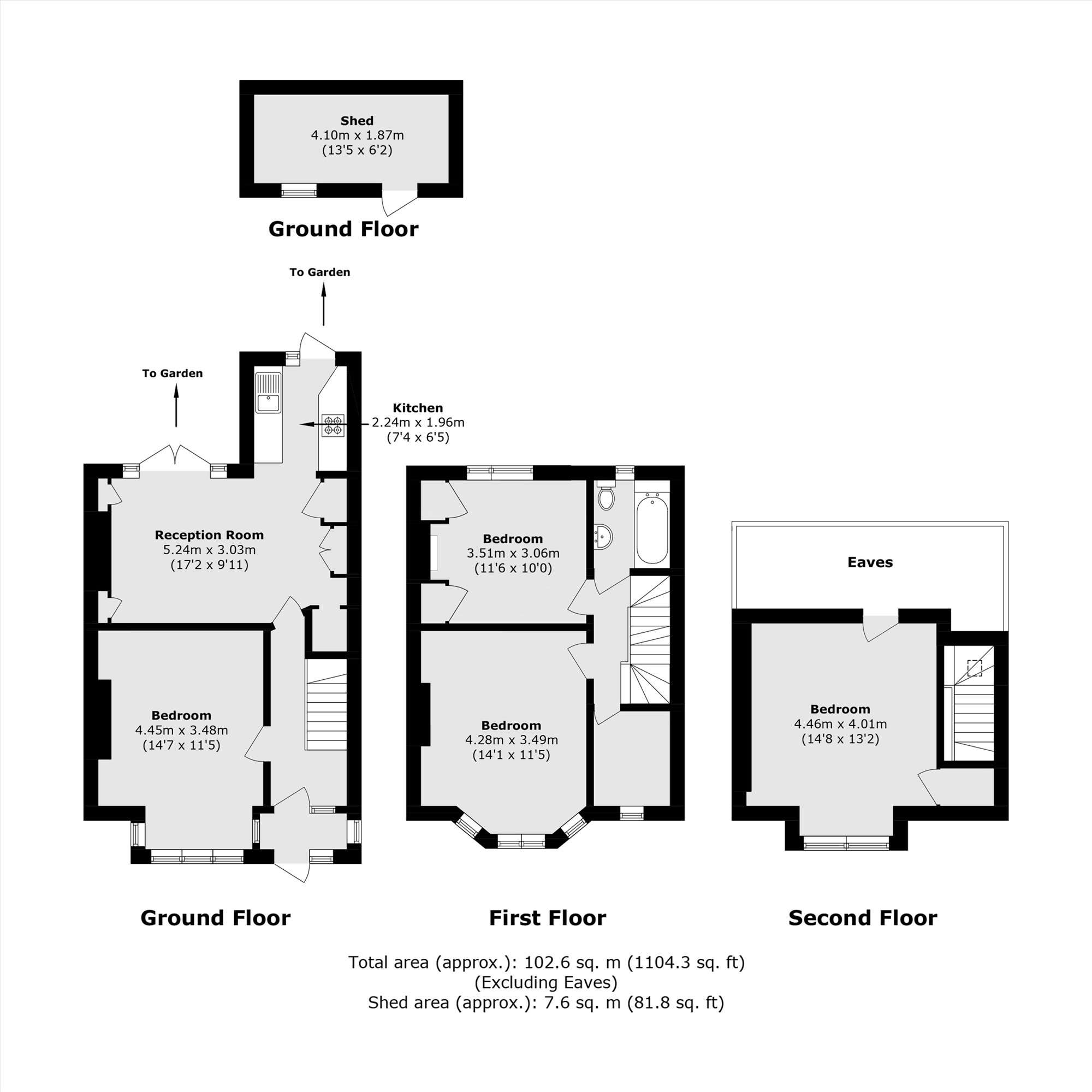 31, Lynwood Road, London floorplan