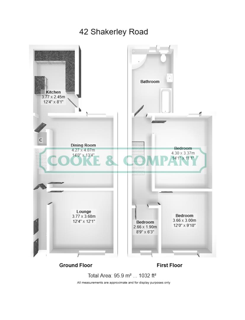42, Shakerley Road, Tyldesley floorplan