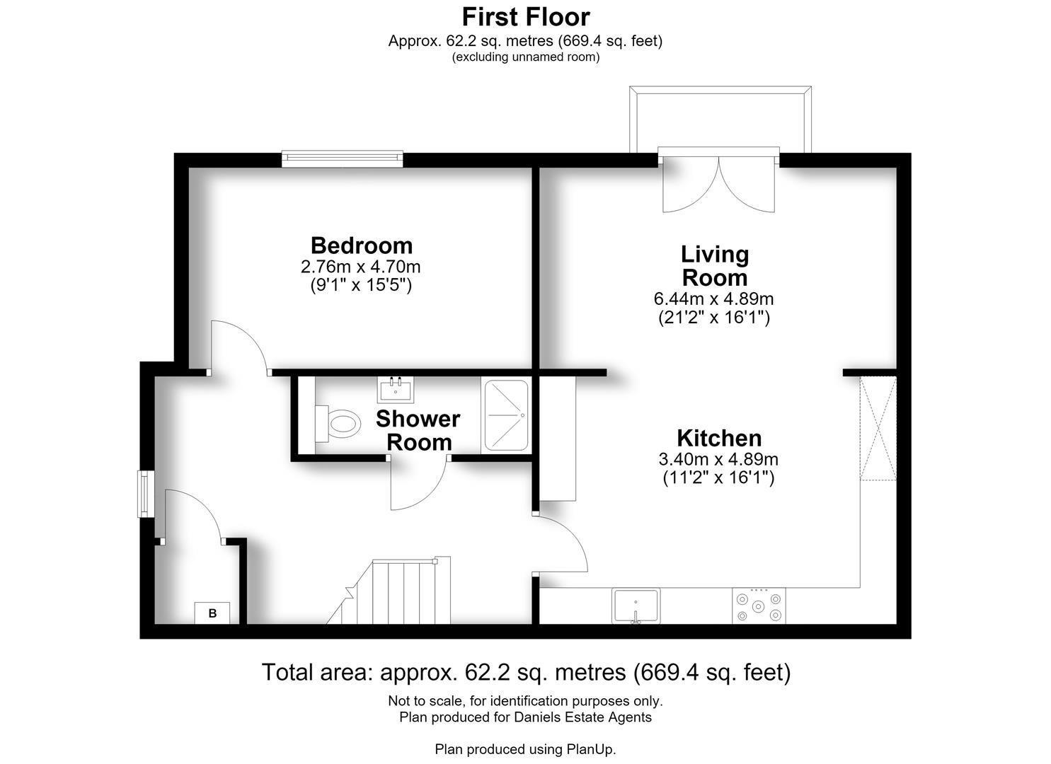 1 Pattison Place, Verulam Road, St. Albans floorplan