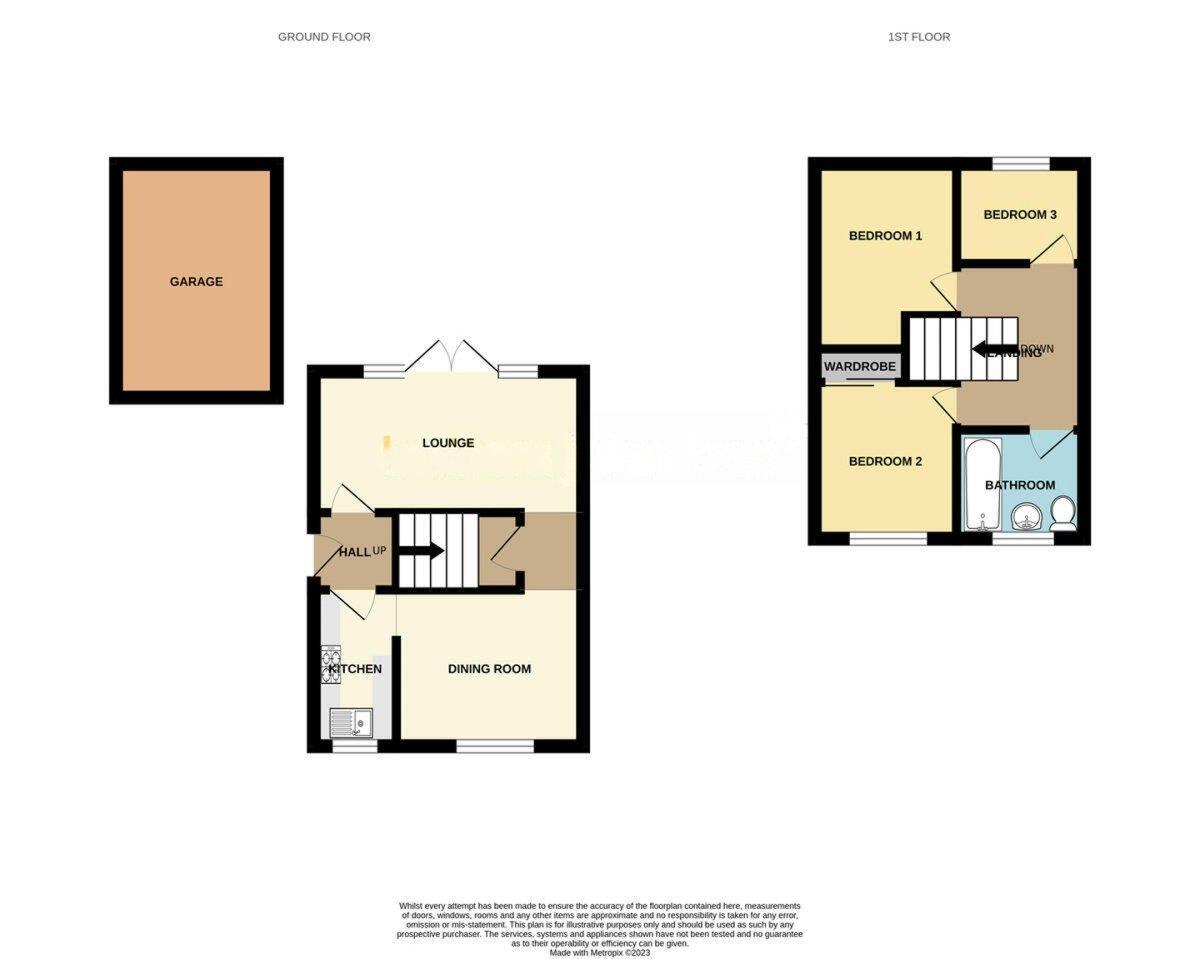 5, Orchard Avenue, Cannock floorplan