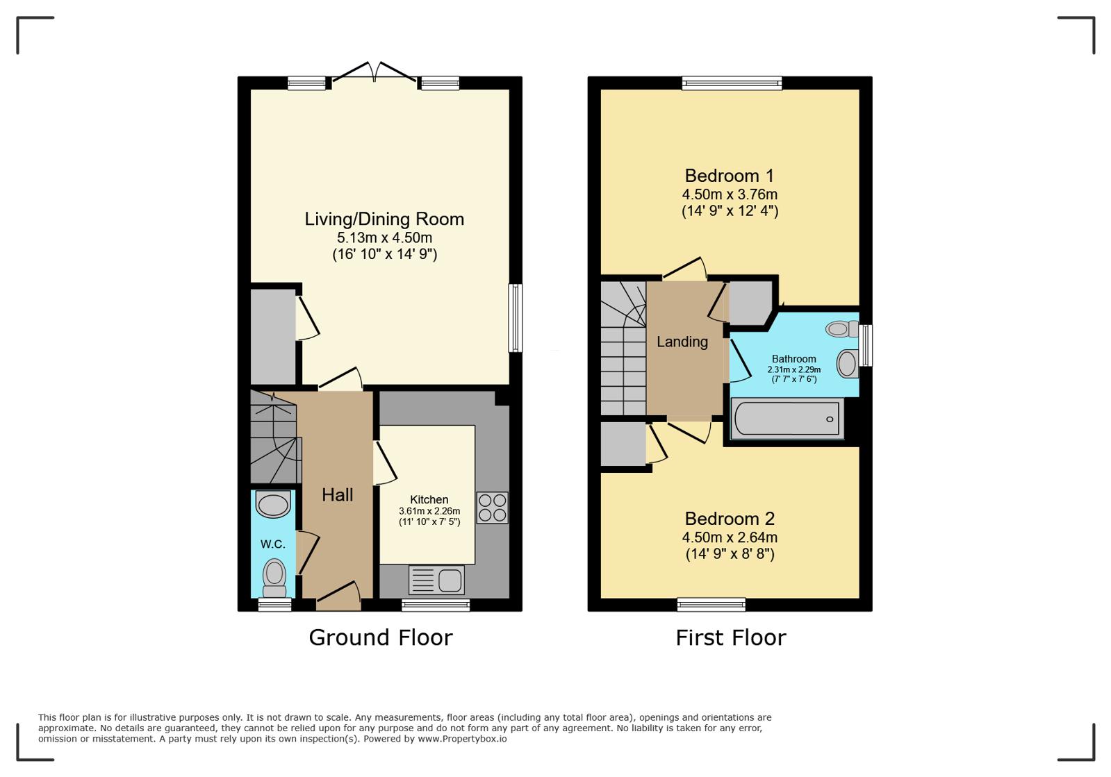 11, Cardwell Road, Surrey floorplan