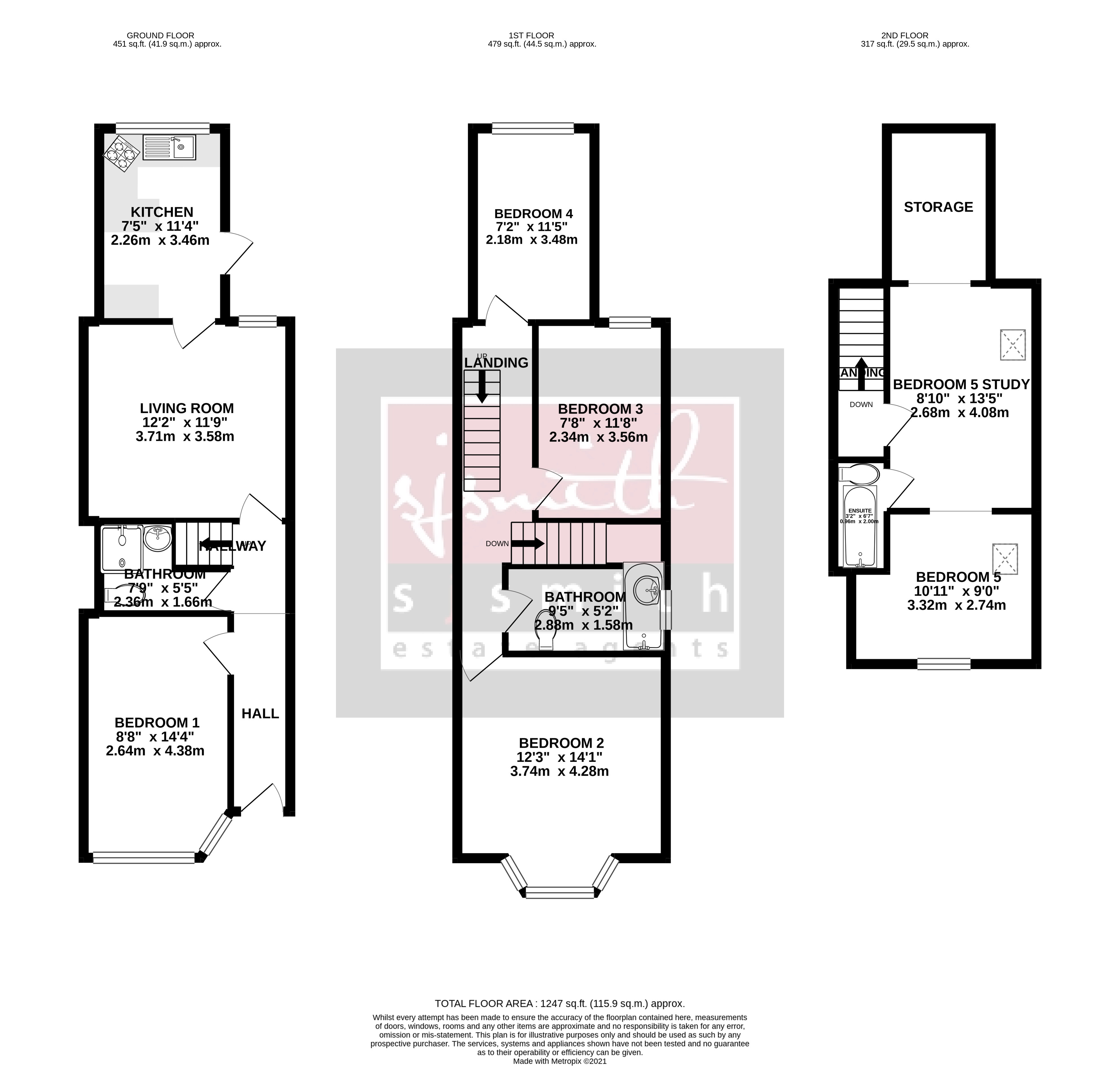 Alexandra Road, Egham floorplan