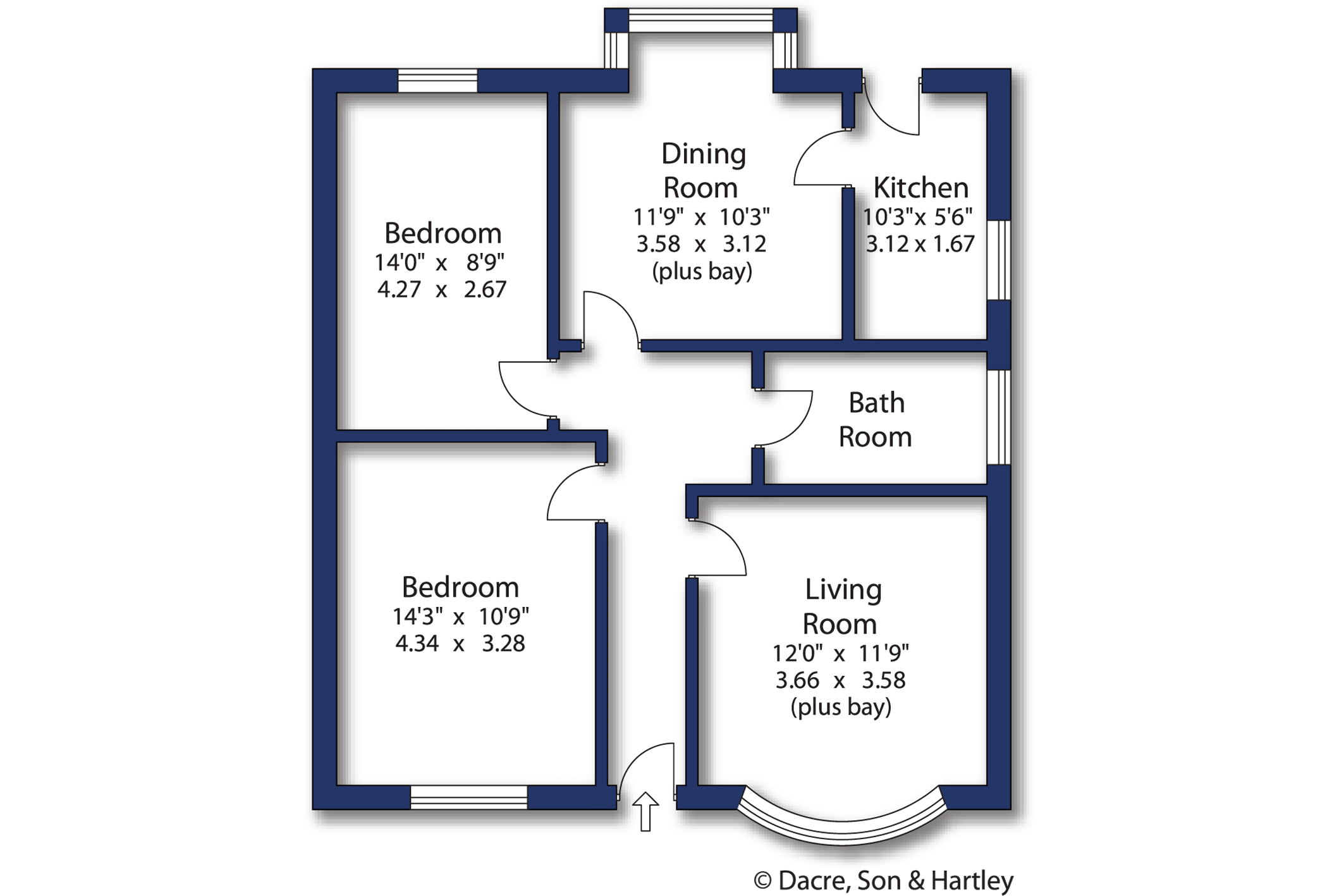 27, Glenholm Road, Baildon floorplan