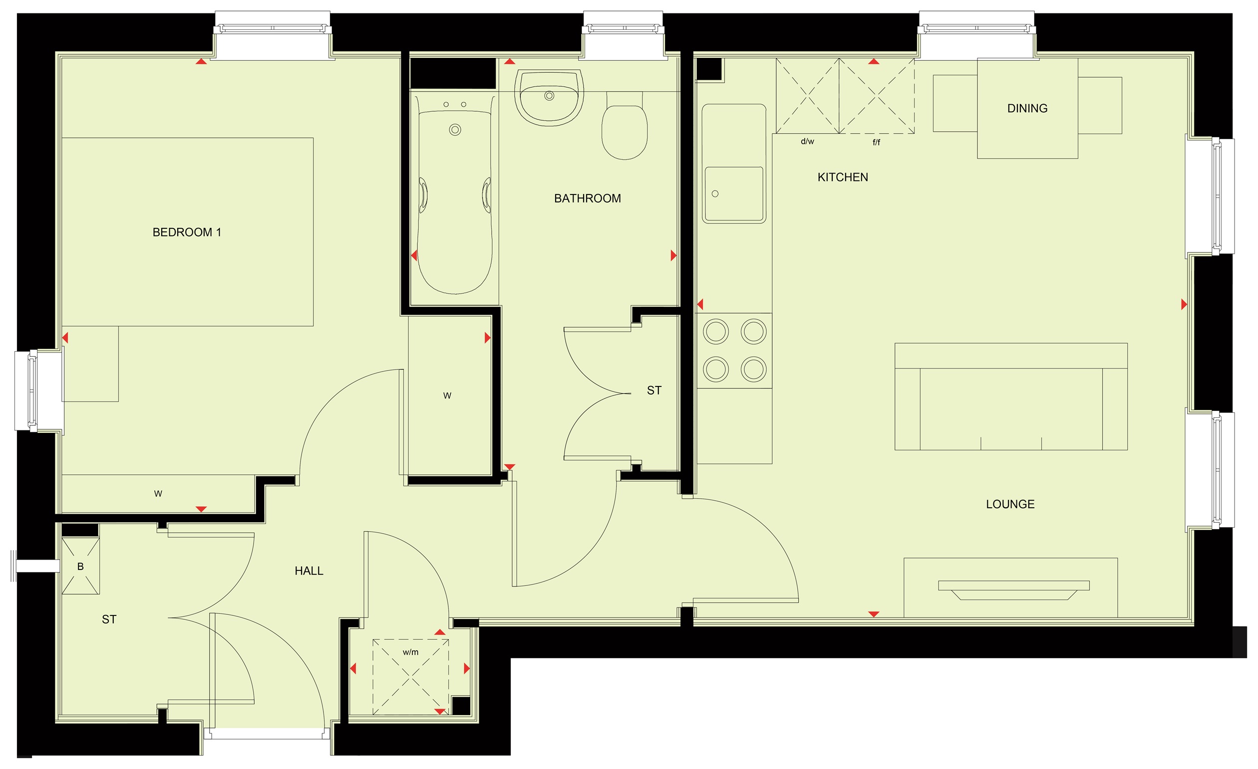 HA002153, New Lane, Huntington, York floorplan