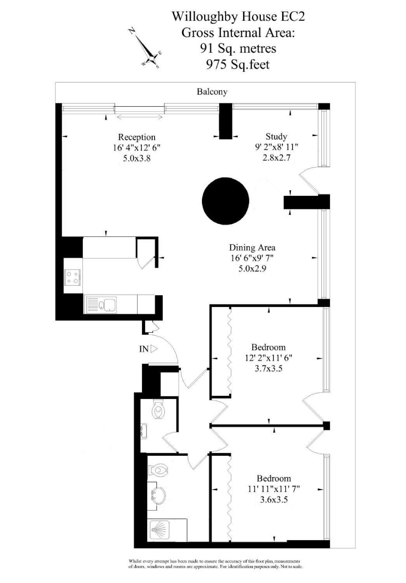 Barbican, London EC2Y, 2 bedroom flat to rent 65971117 PrimeLocation