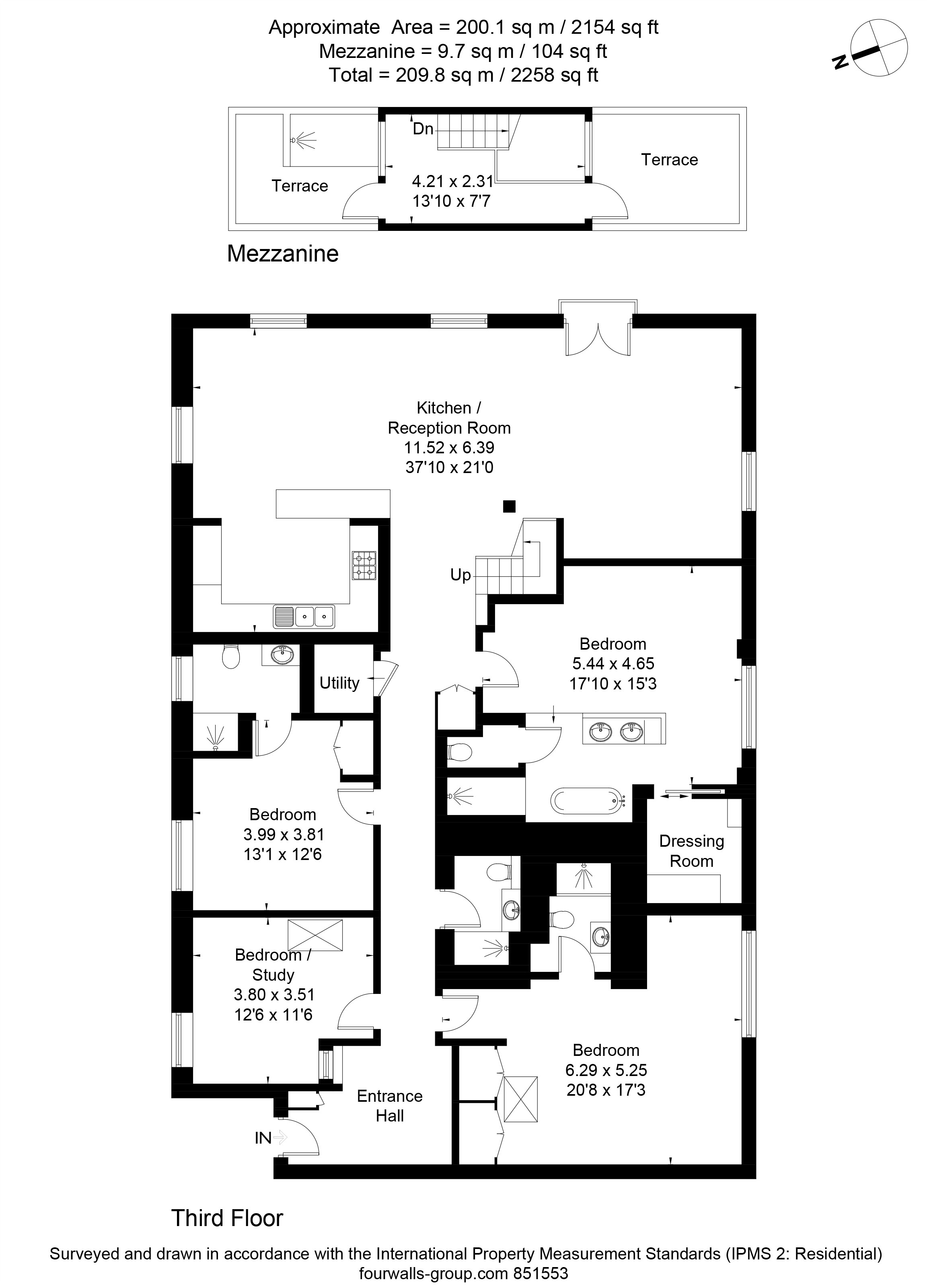 Ivory House, London floorplan