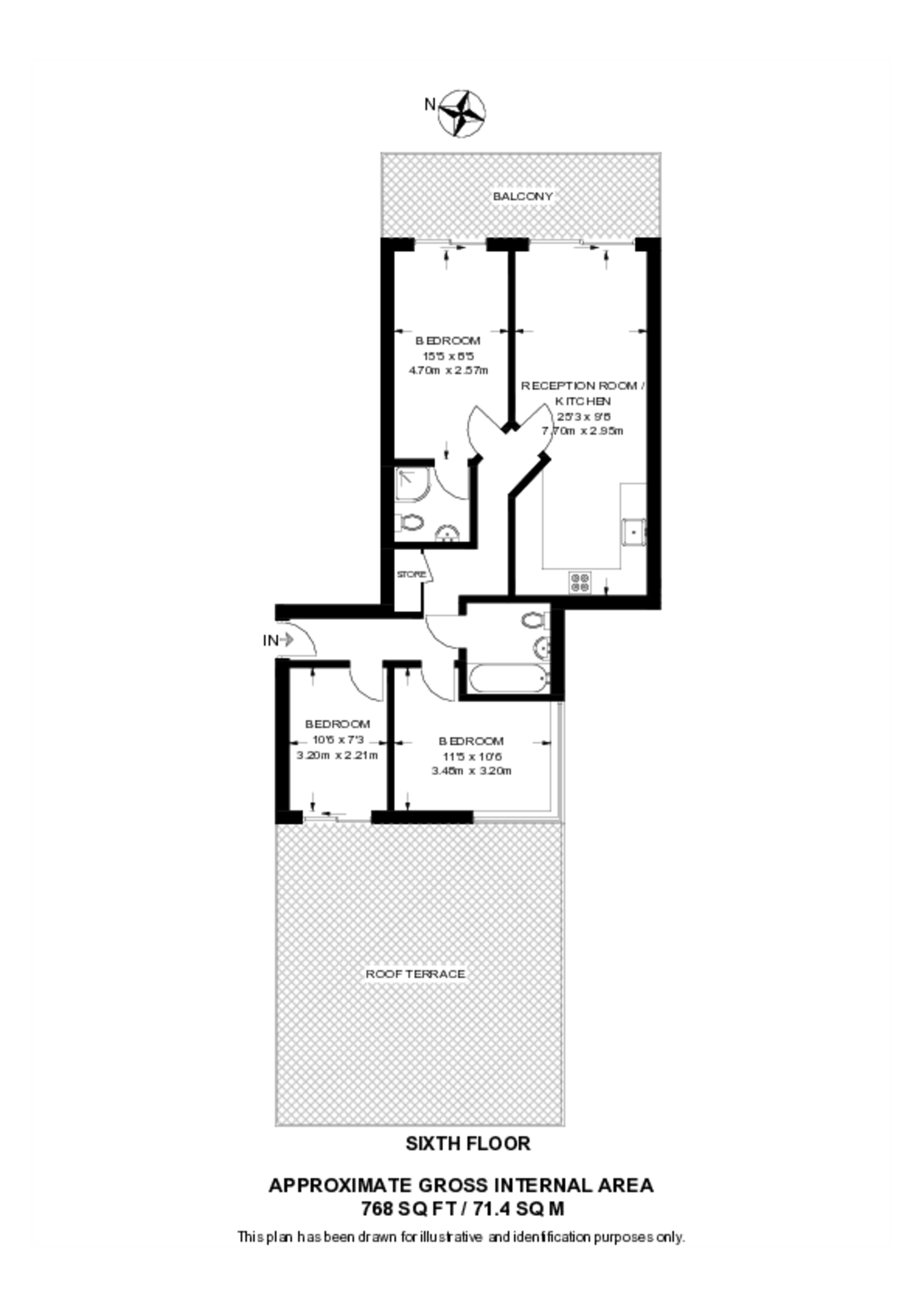 Downham Road, De Beauvoir Town floorplan