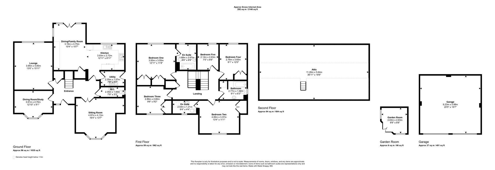 12 Clos Y Gog, Bridgend floorplan