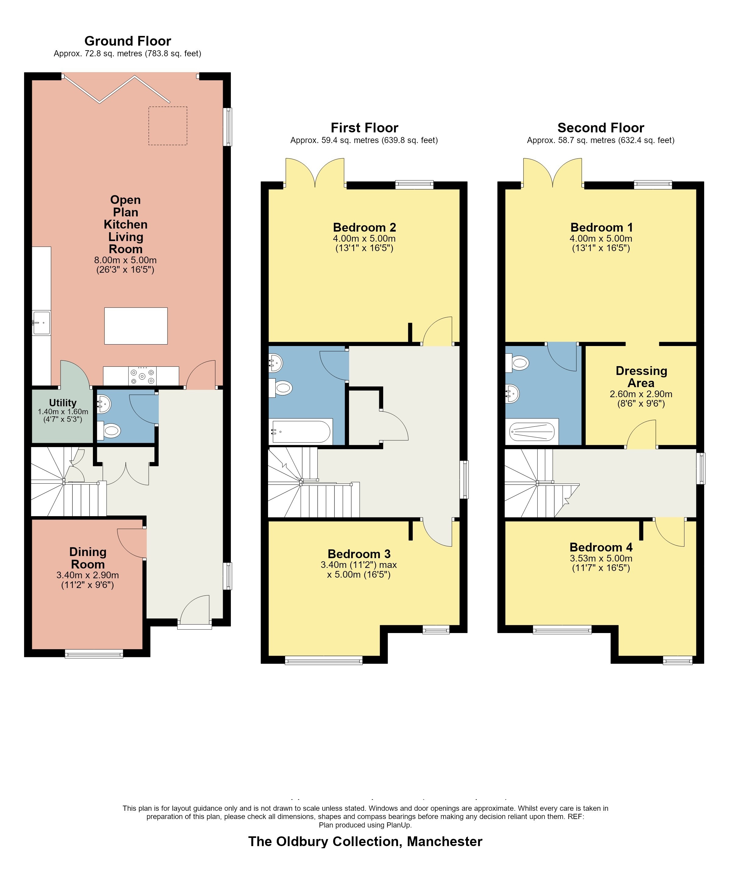Plot 8, Oldbury Collection,, Bury Old Road, Greater Manchester floorplan