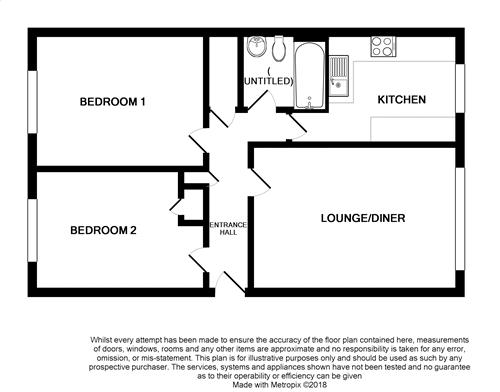 2 Bedrooms Flat to rent in The Cloisters, Camberley GU16