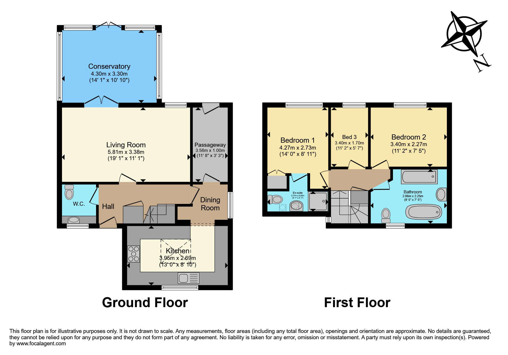10, Tenby Close, Cherry Hinton, Cambridge floorplan