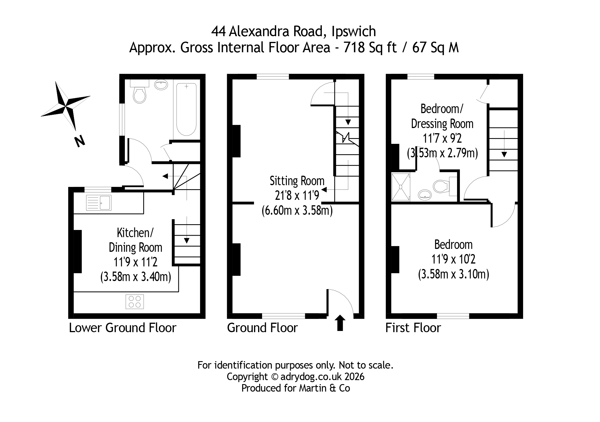 44, Alexandra Road, Ipswich floorplan