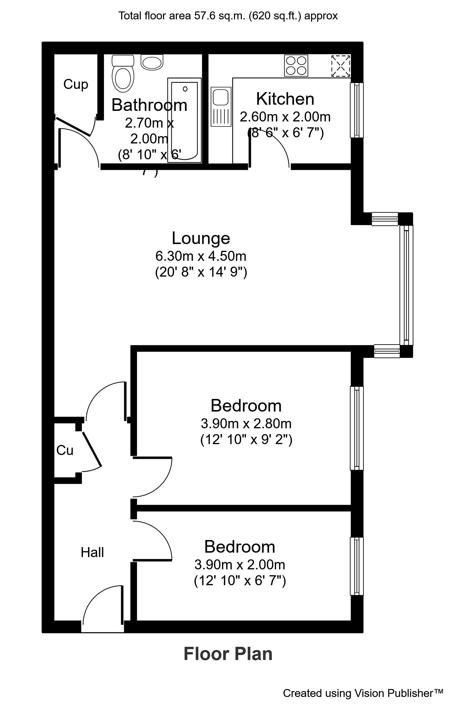 121, Kay Brow, Ramsbottom floorplan