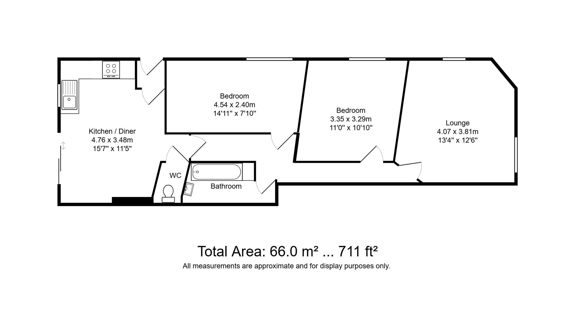 11a, Bampfield Street, Brighton floorplan