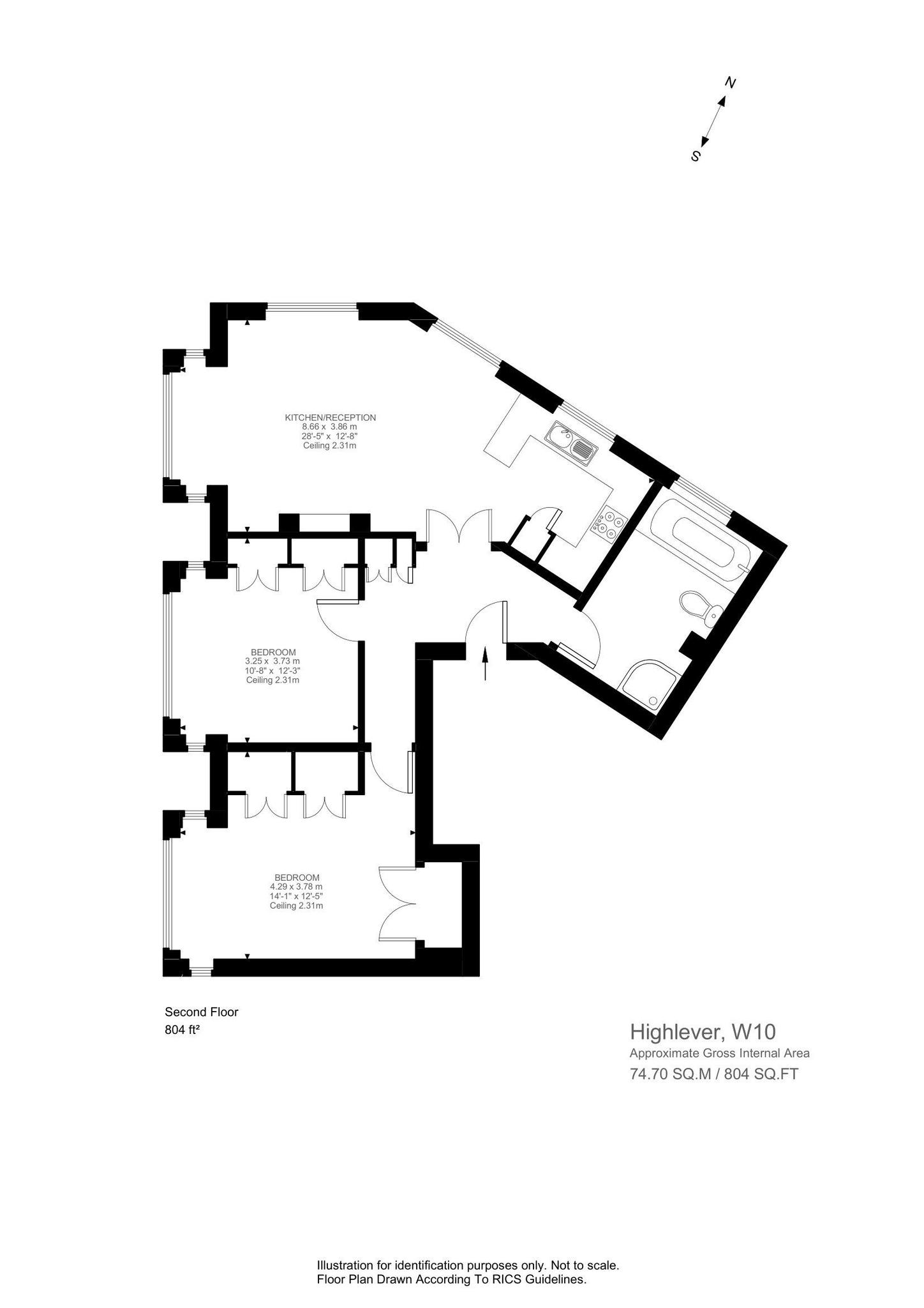 St. Quintin Avenue, London W10, 2 bedroom flat for sale 64165228