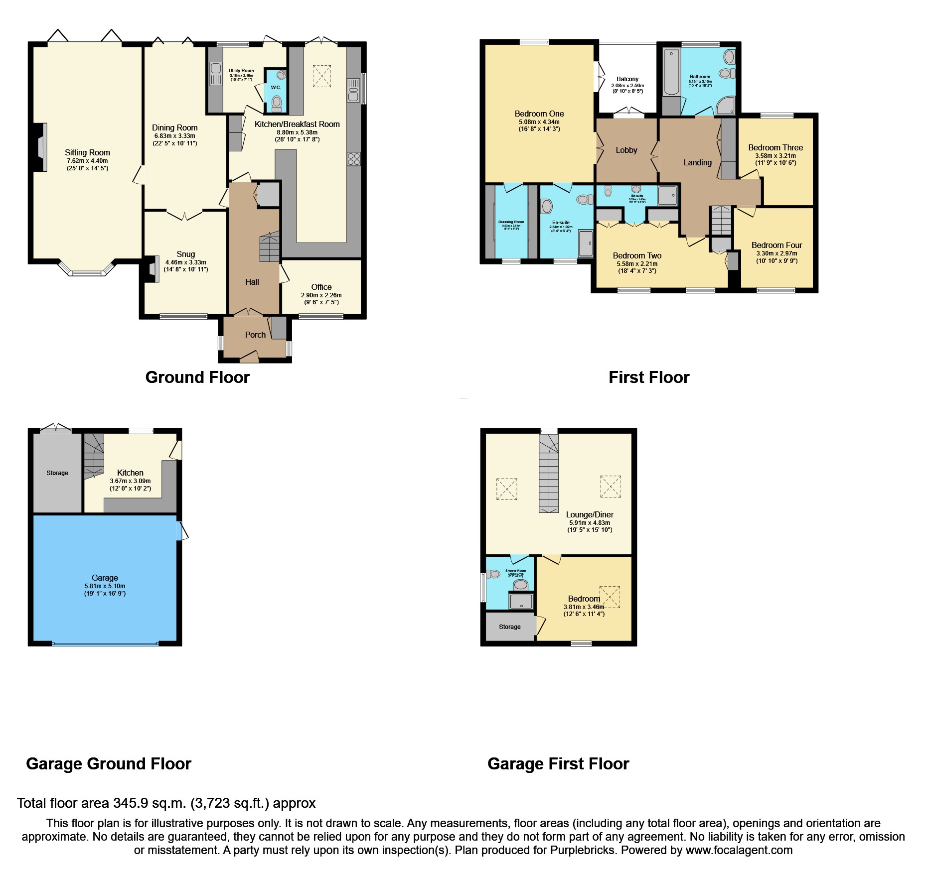 Lambourne, Ashes Road, Braintree floorplan
