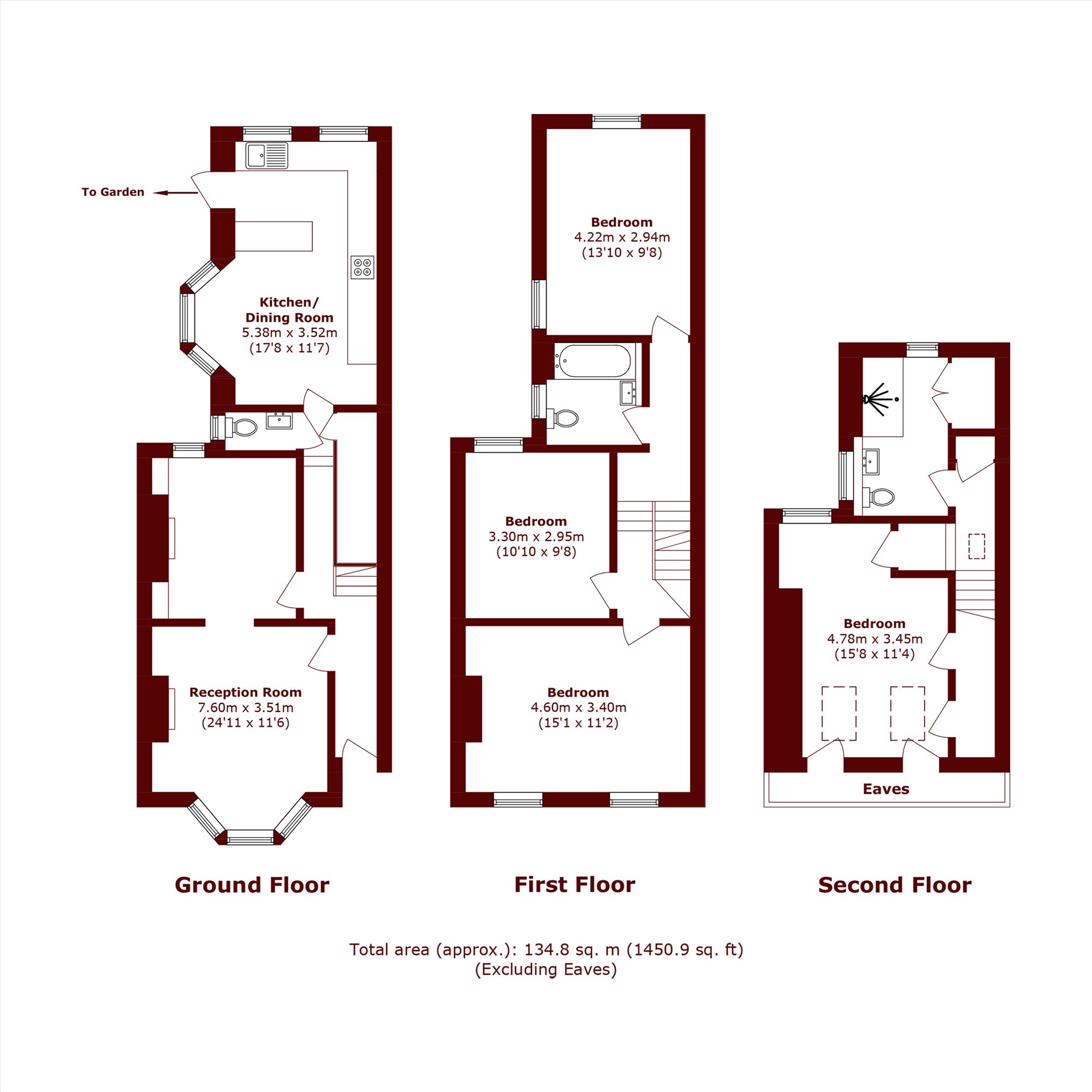 24, Rathmore Road, London floorplan