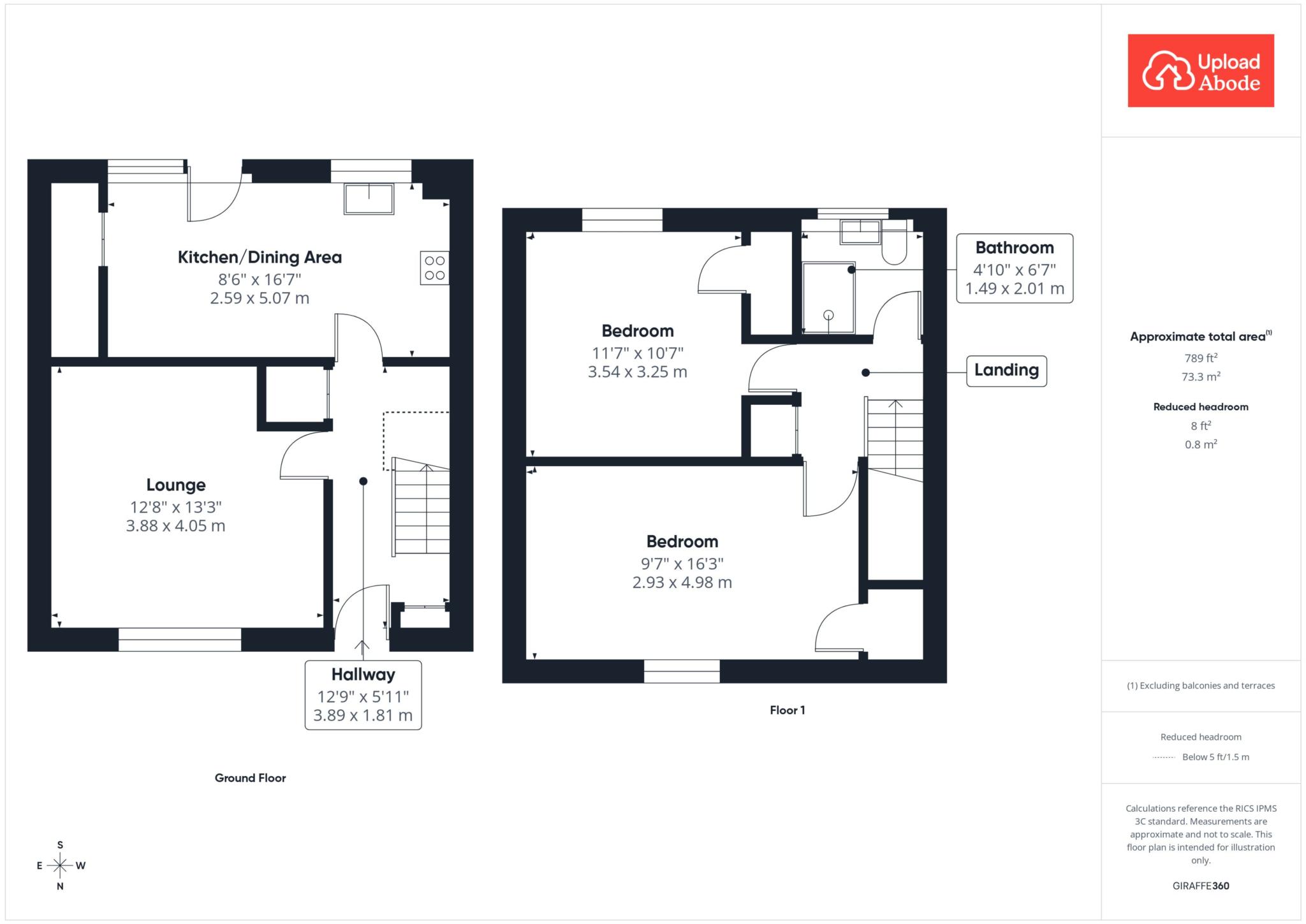8, Napier Square, Bellshill floorplan