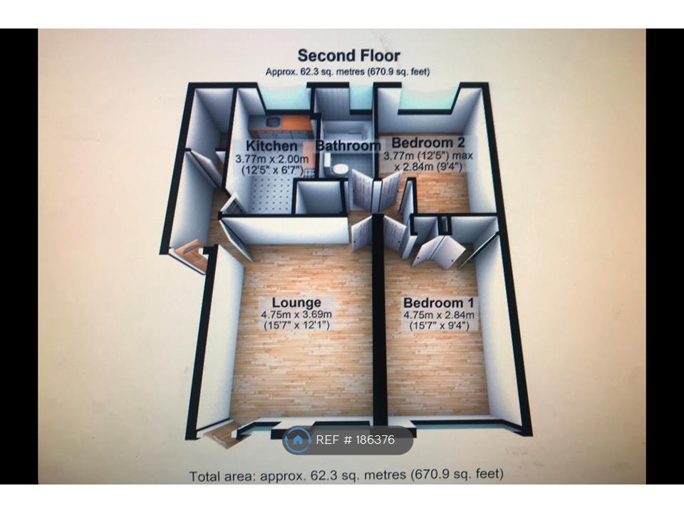 2 Bedrooms Flat to rent in Duffield Close, Harrow On The Hill HA1